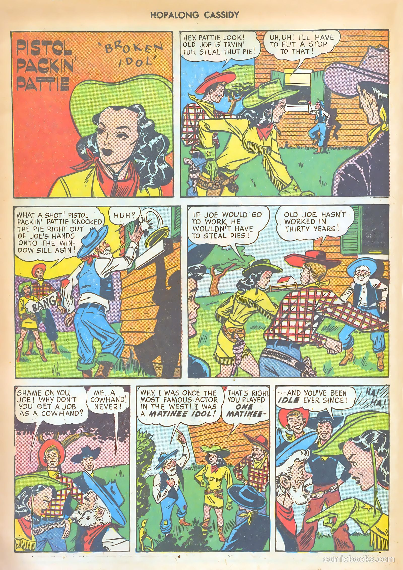 Hopalong Cassidy #9 (1947) — page 24 of 52