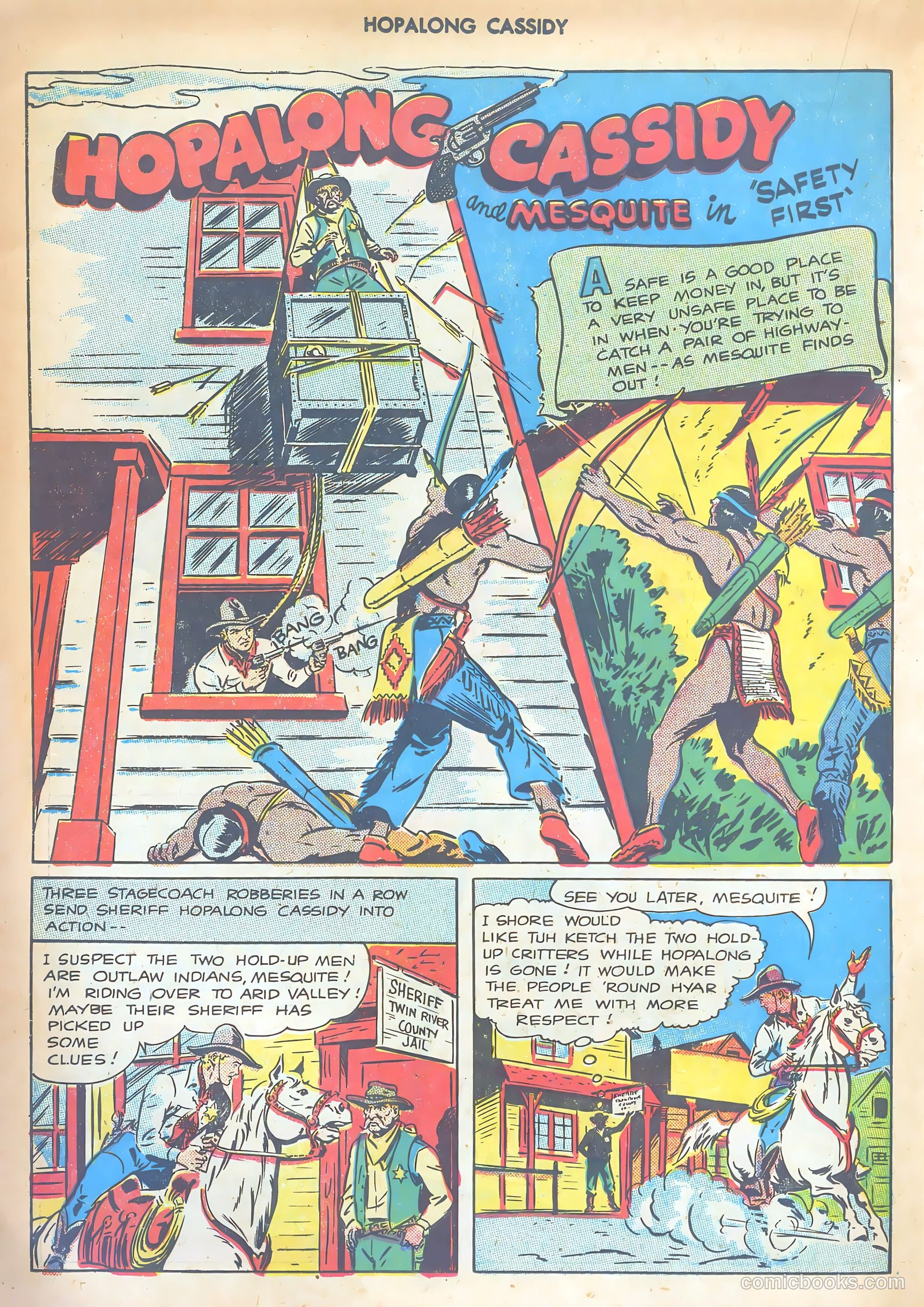 Hopalong Cassidy #9 (1947) — page 26 of 52