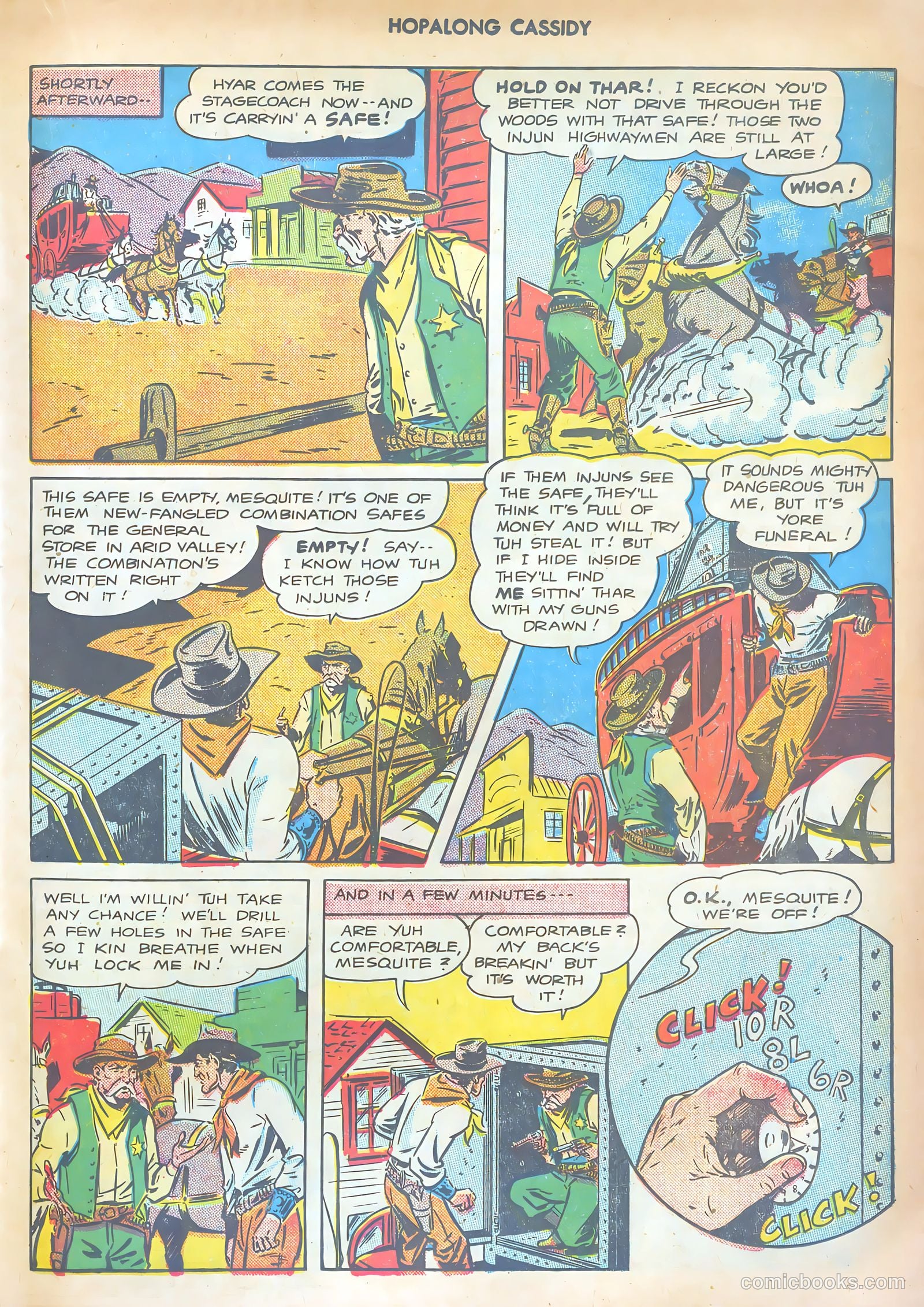 Hopalong Cassidy #9 (1947) — page 27 of 52