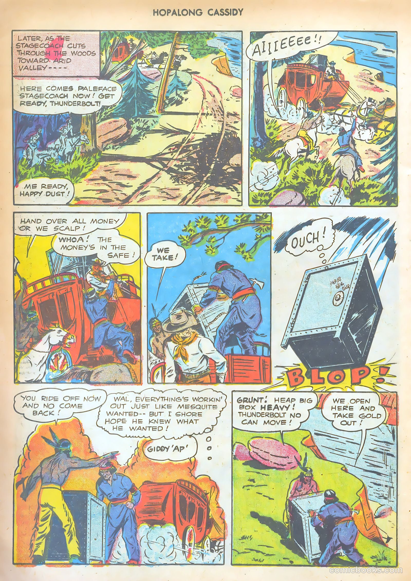 Hopalong Cassidy #9 (1947) — page 28 of 52