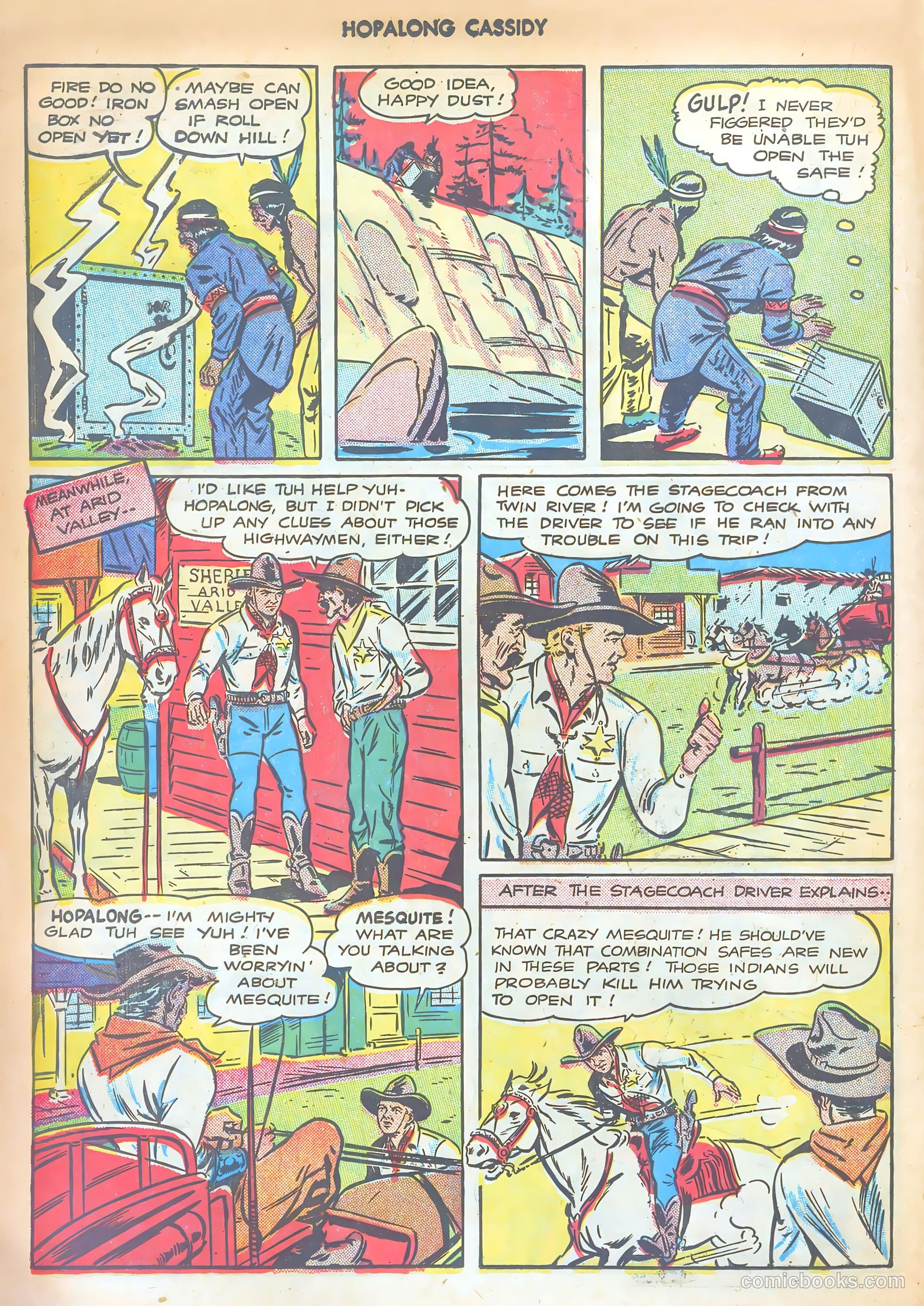 Hopalong Cassidy #9 (1947) — page 30 of 52