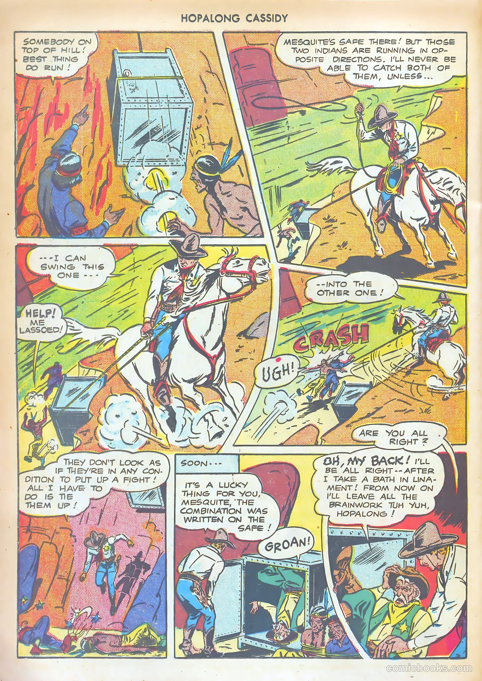 Hopalong Cassidy #9 (1947) — page 32 of 52
