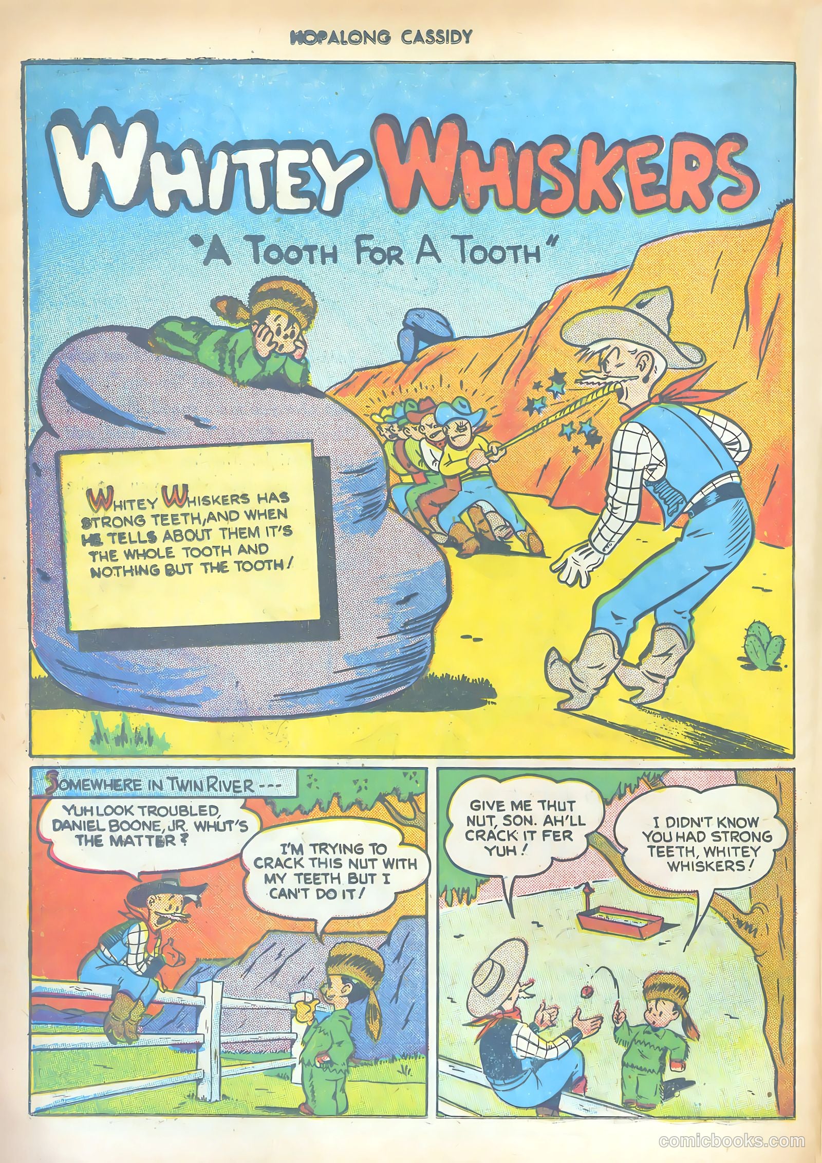Hopalong Cassidy #9 (1947) — page 34 of 52
