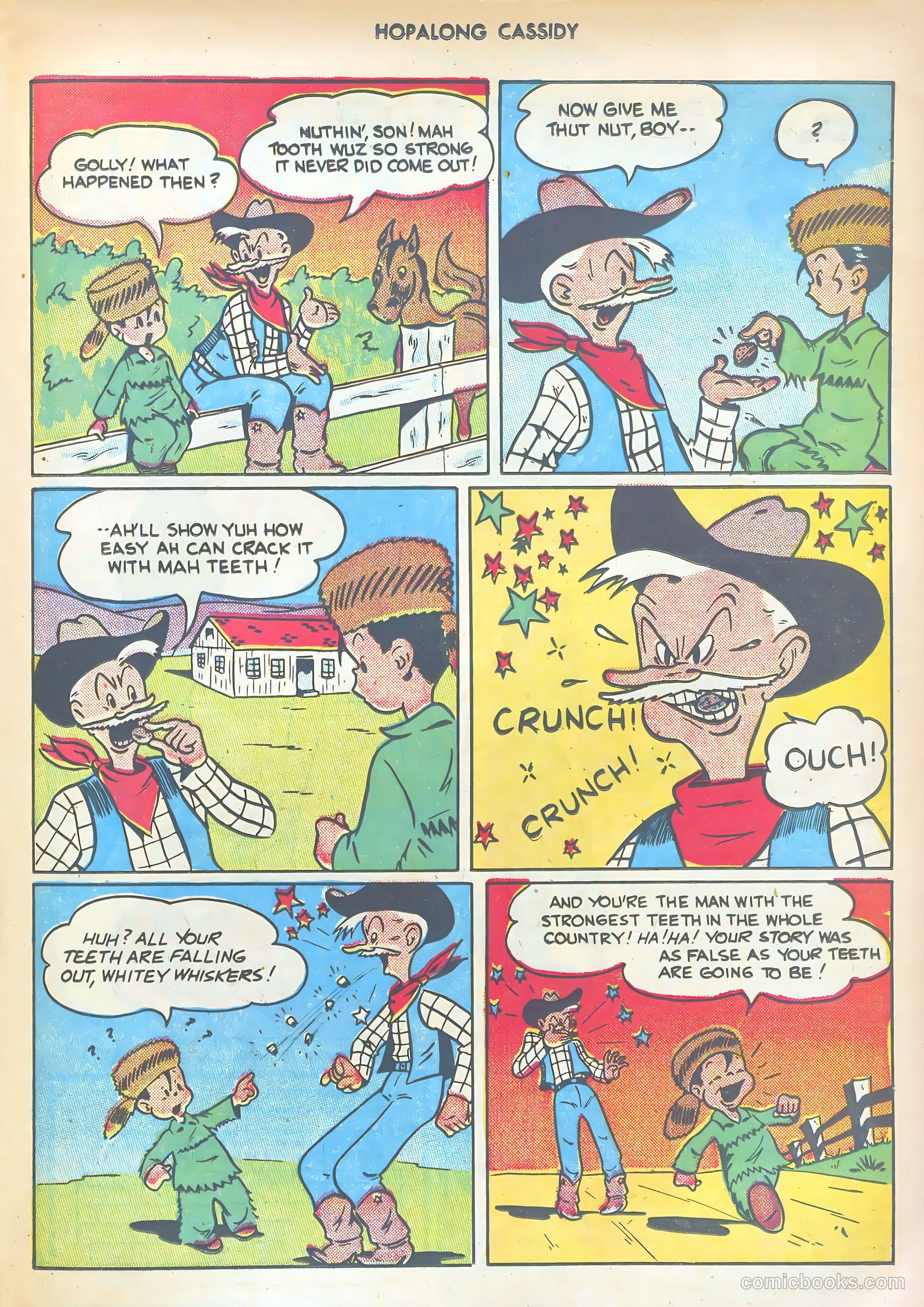 Hopalong Cassidy #9 (1947) — page 37 of 52
