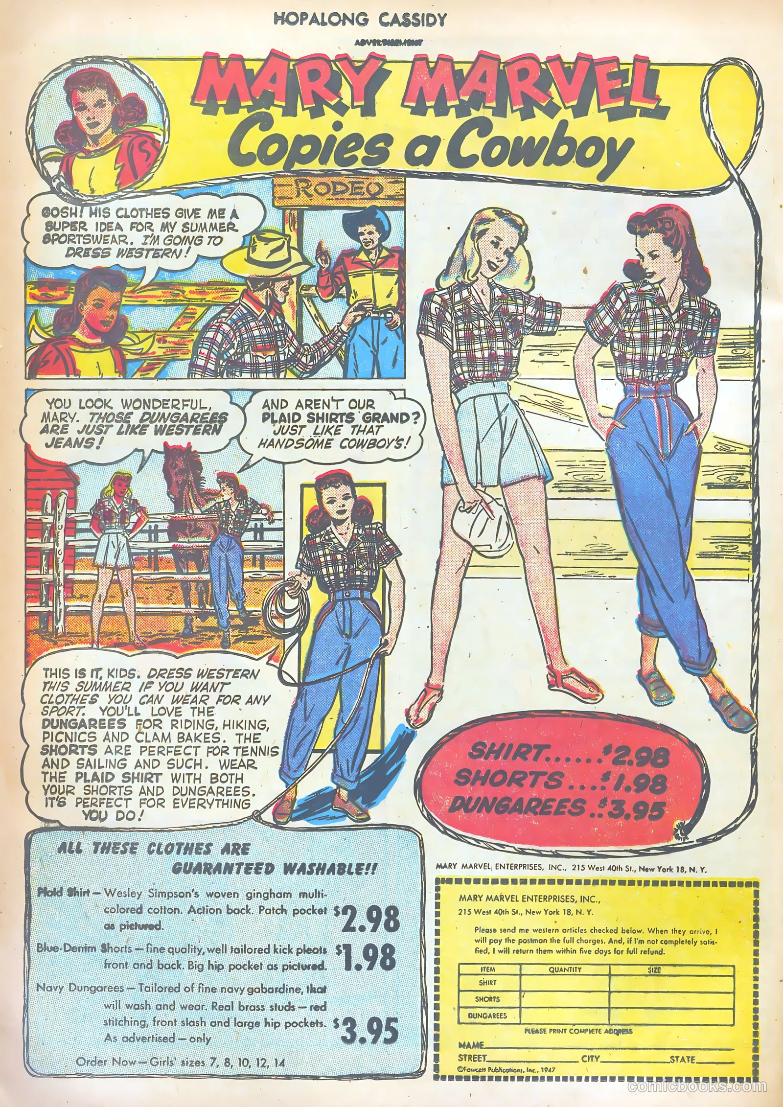 Hopalong Cassidy #9 (1947) — page 38 of 52