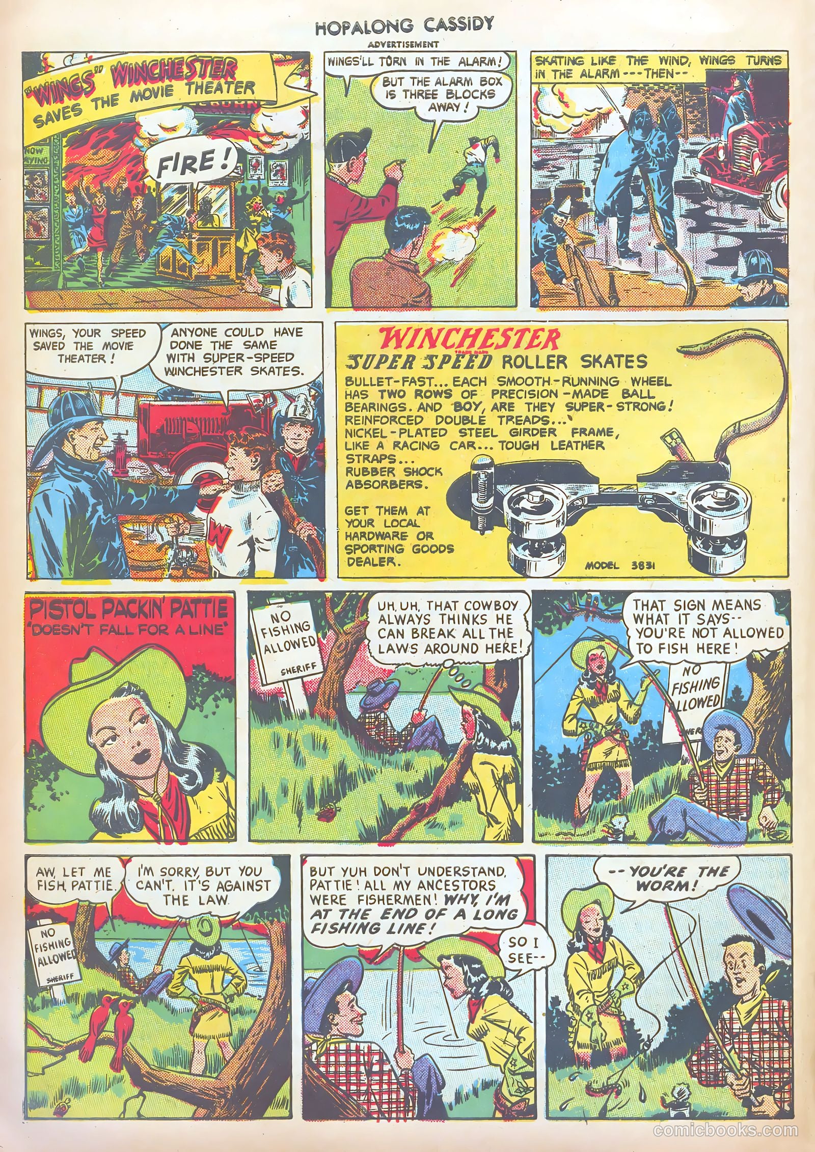 Hopalong Cassidy #9 (1947) — page 40 of 52