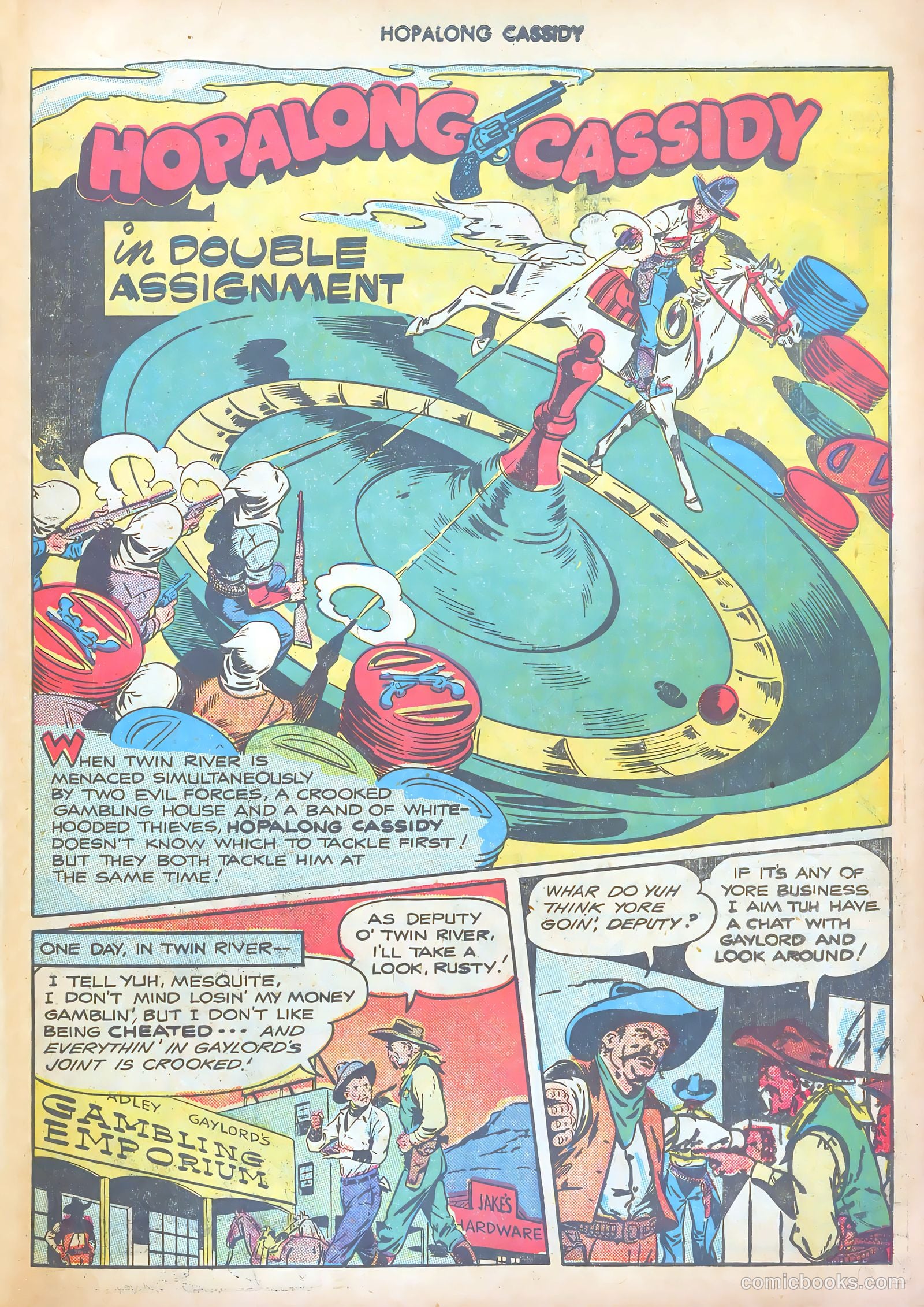 Hopalong Cassidy #9 (1947) — page 41 of 52