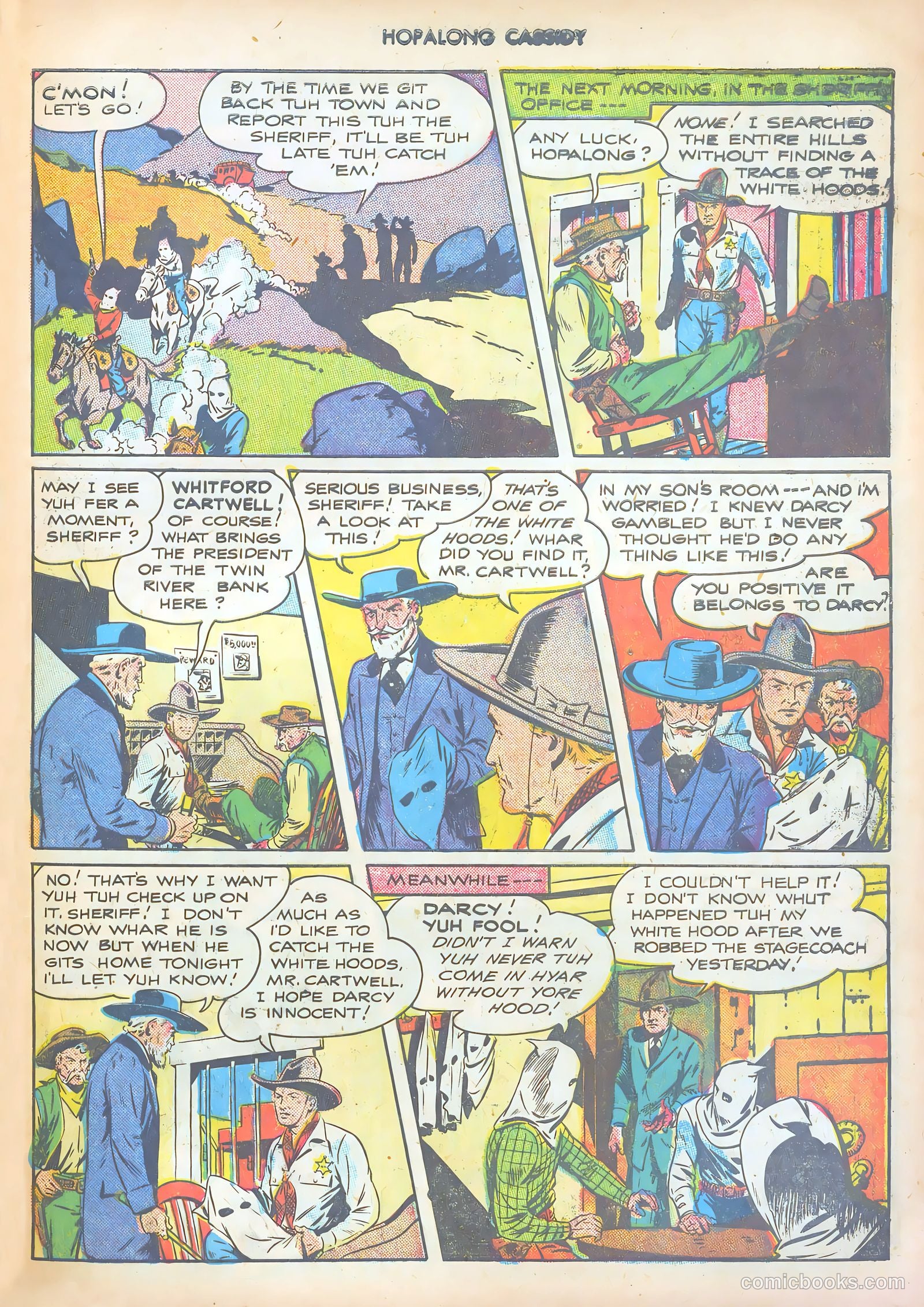Hopalong Cassidy #9 (1947) — page 43 of 52