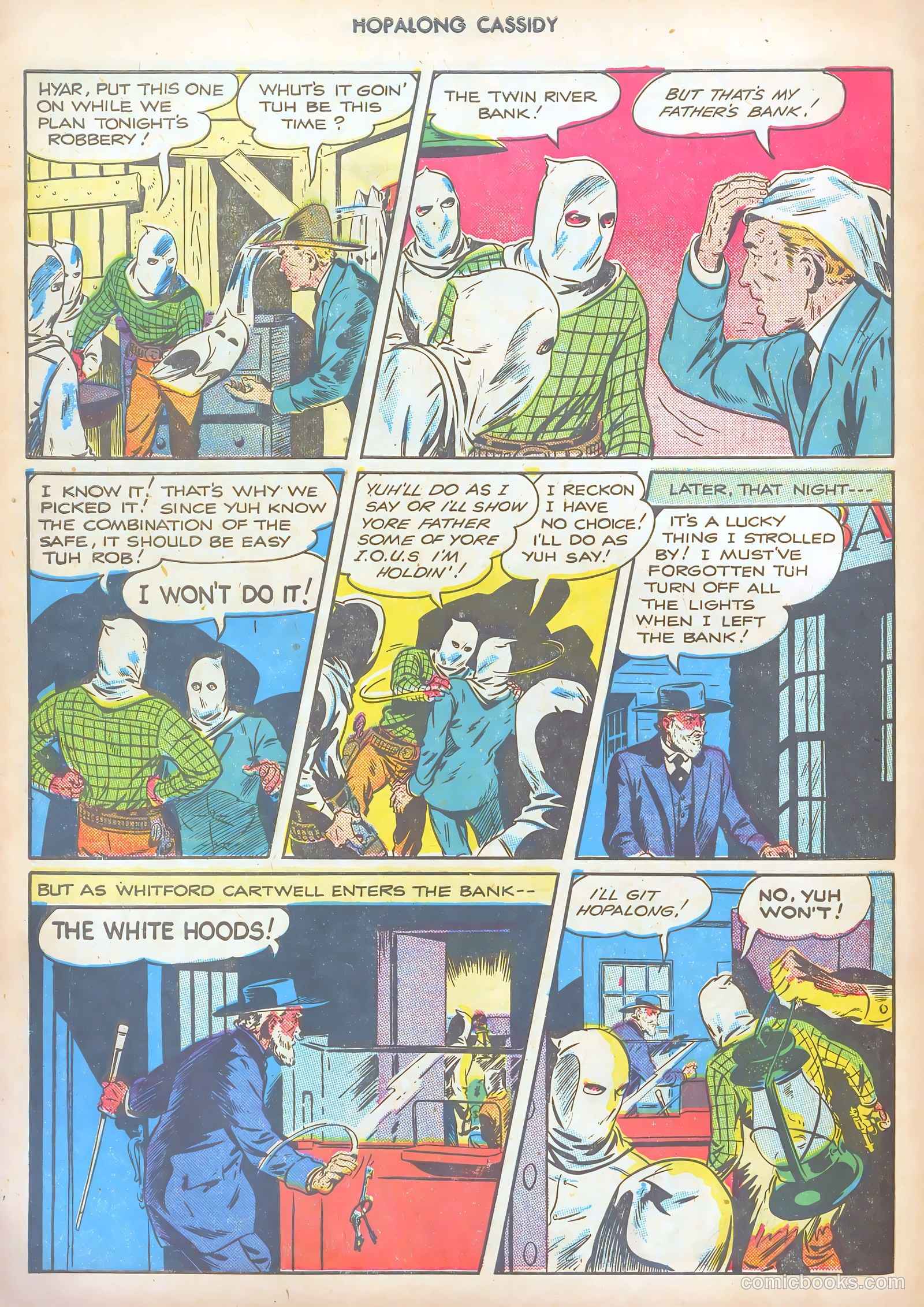 Hopalong Cassidy #9 (1947) — page 44 of 52