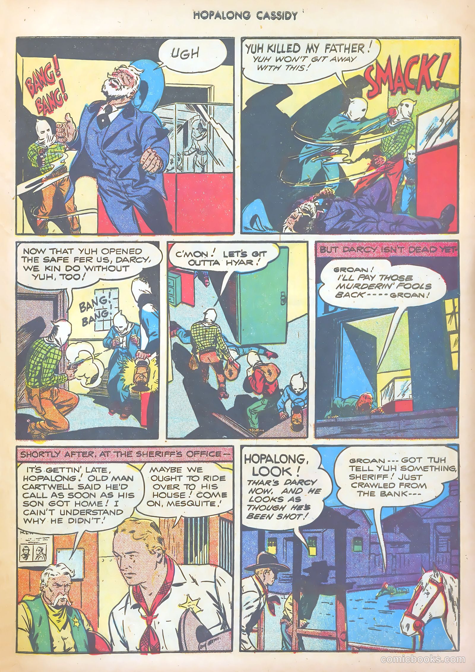 Hopalong Cassidy #9 (1947) — page 45 of 52