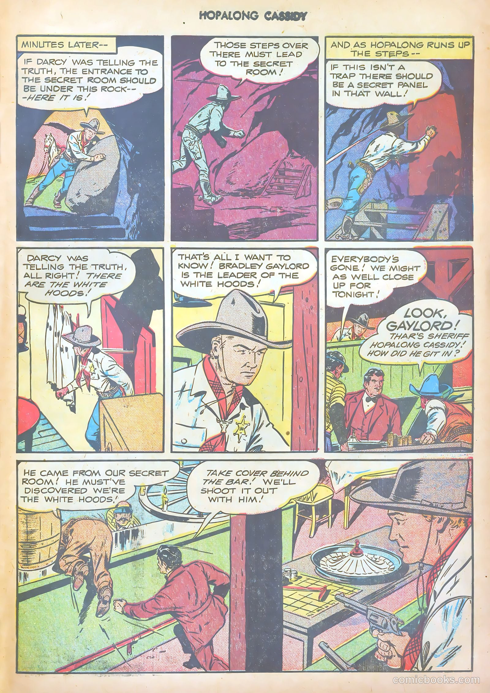 Hopalong Cassidy #9 (1947) — page 47 of 52