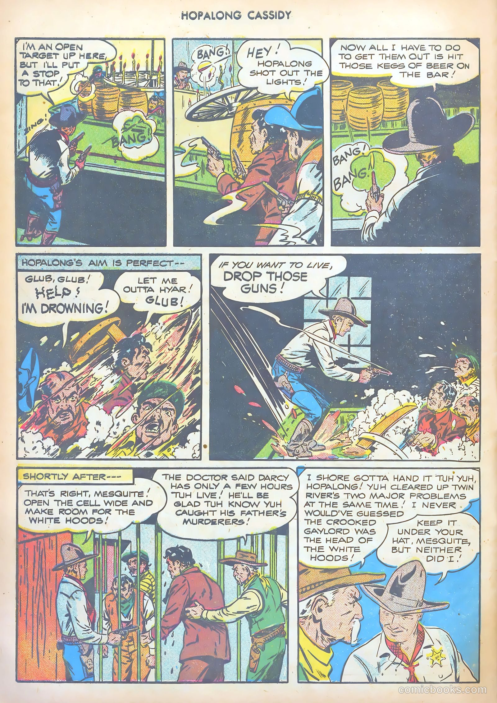 Hopalong Cassidy #9 (1947) — page 48 of 52