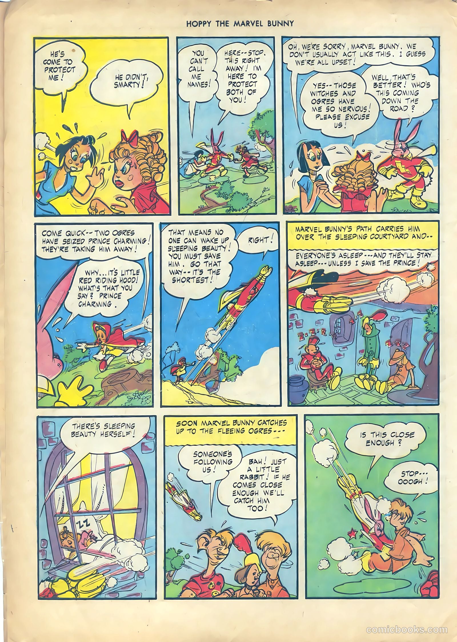 Hoppy the Marvel Bunny #1 (1945) — page 6 of 36