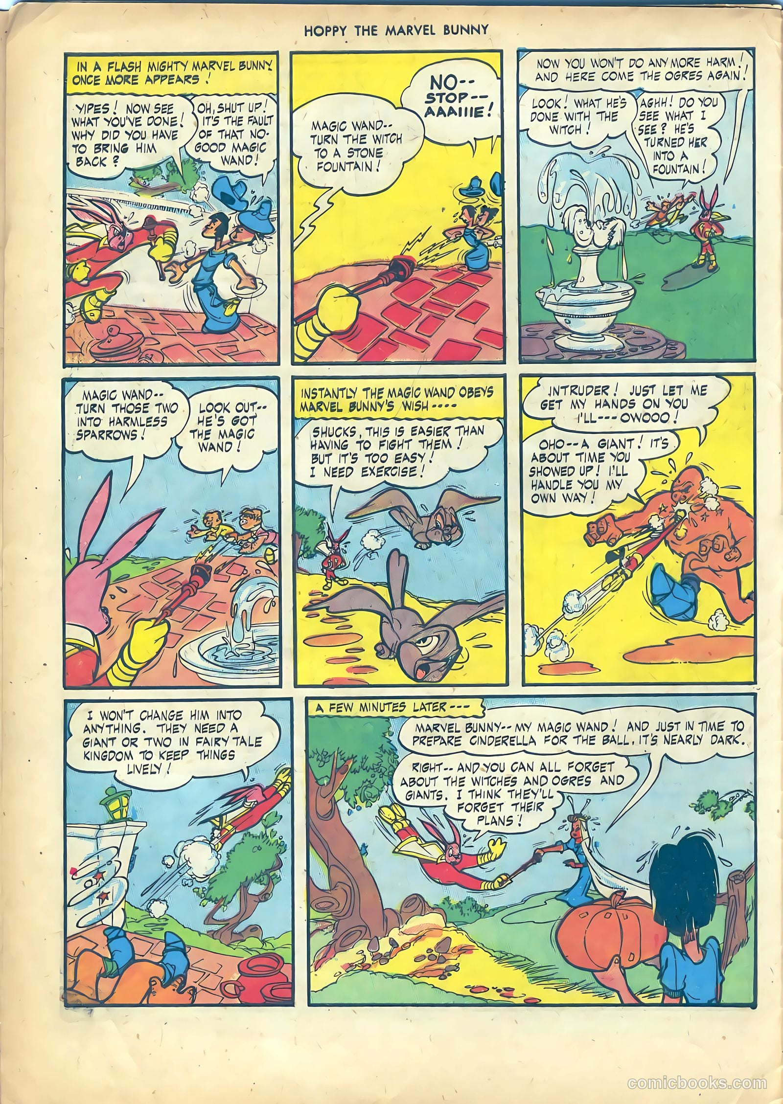 Hoppy the Marvel Bunny #1 (1945) — page 8 of 36