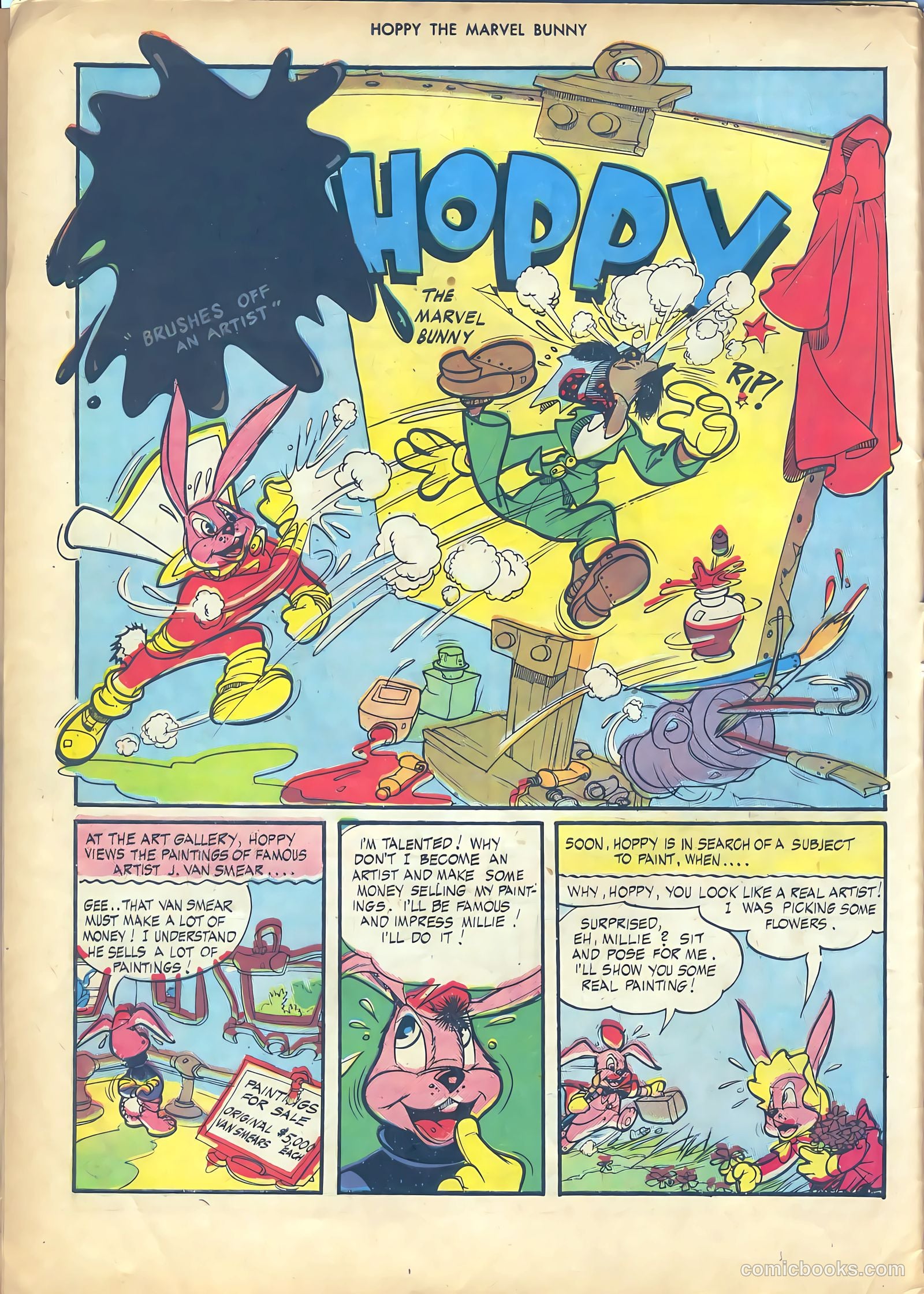 Hoppy the Marvel Bunny #1 (1945) — page 10 of 36