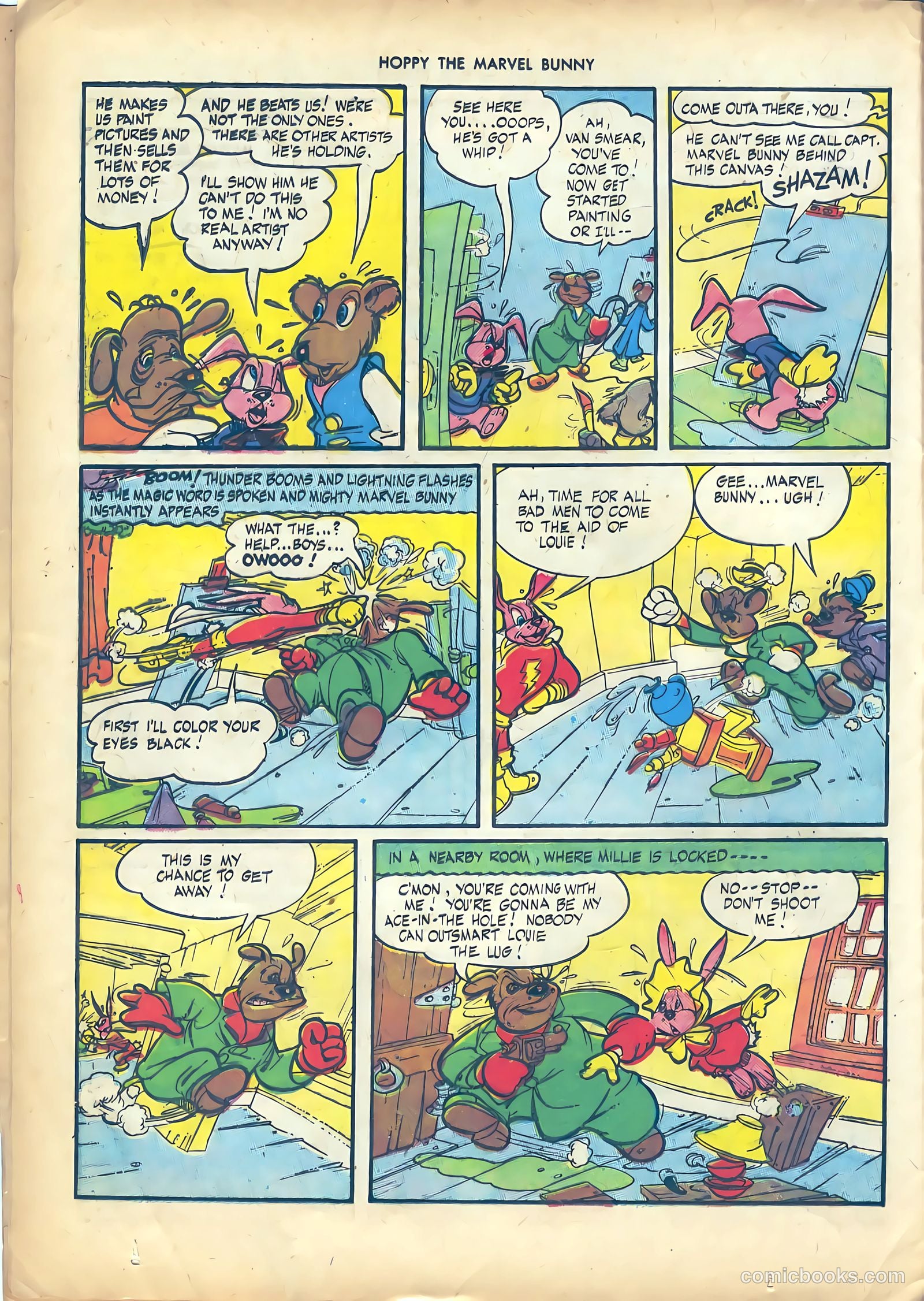 Hoppy the Marvel Bunny #1 (1945) — page 12 of 36