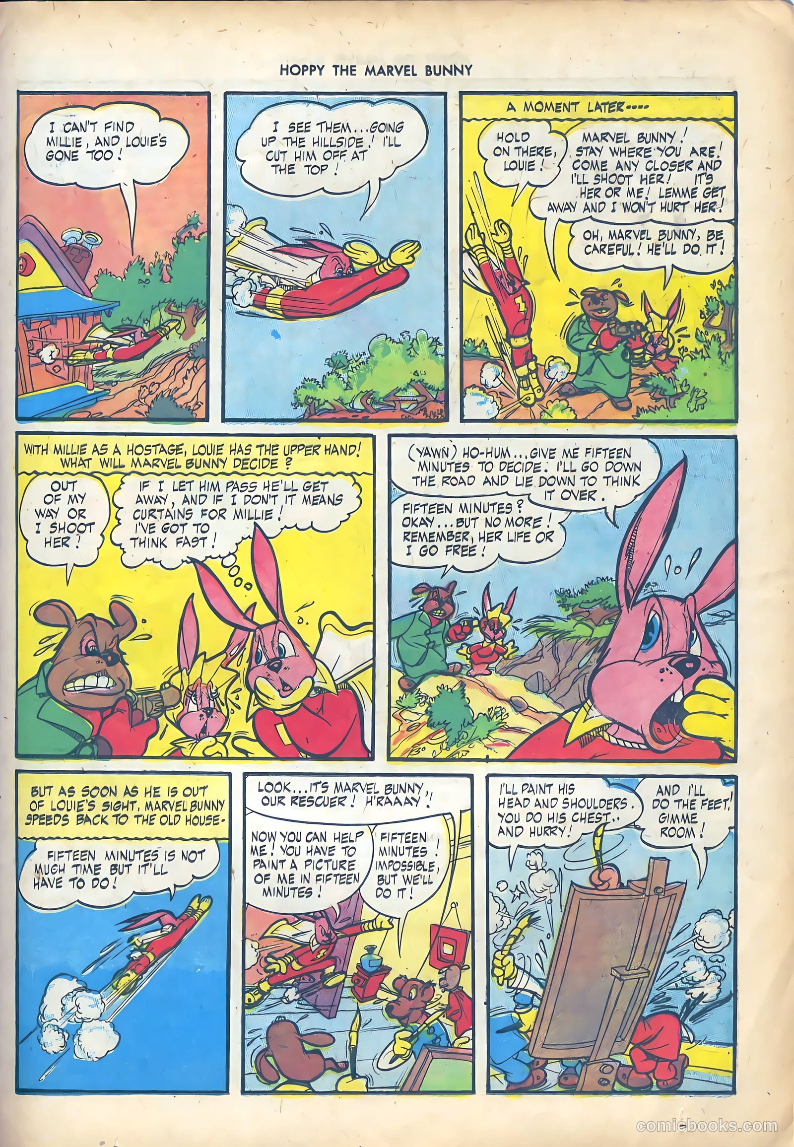 Hoppy the Marvel Bunny #1 (1945) — page 13 of 36