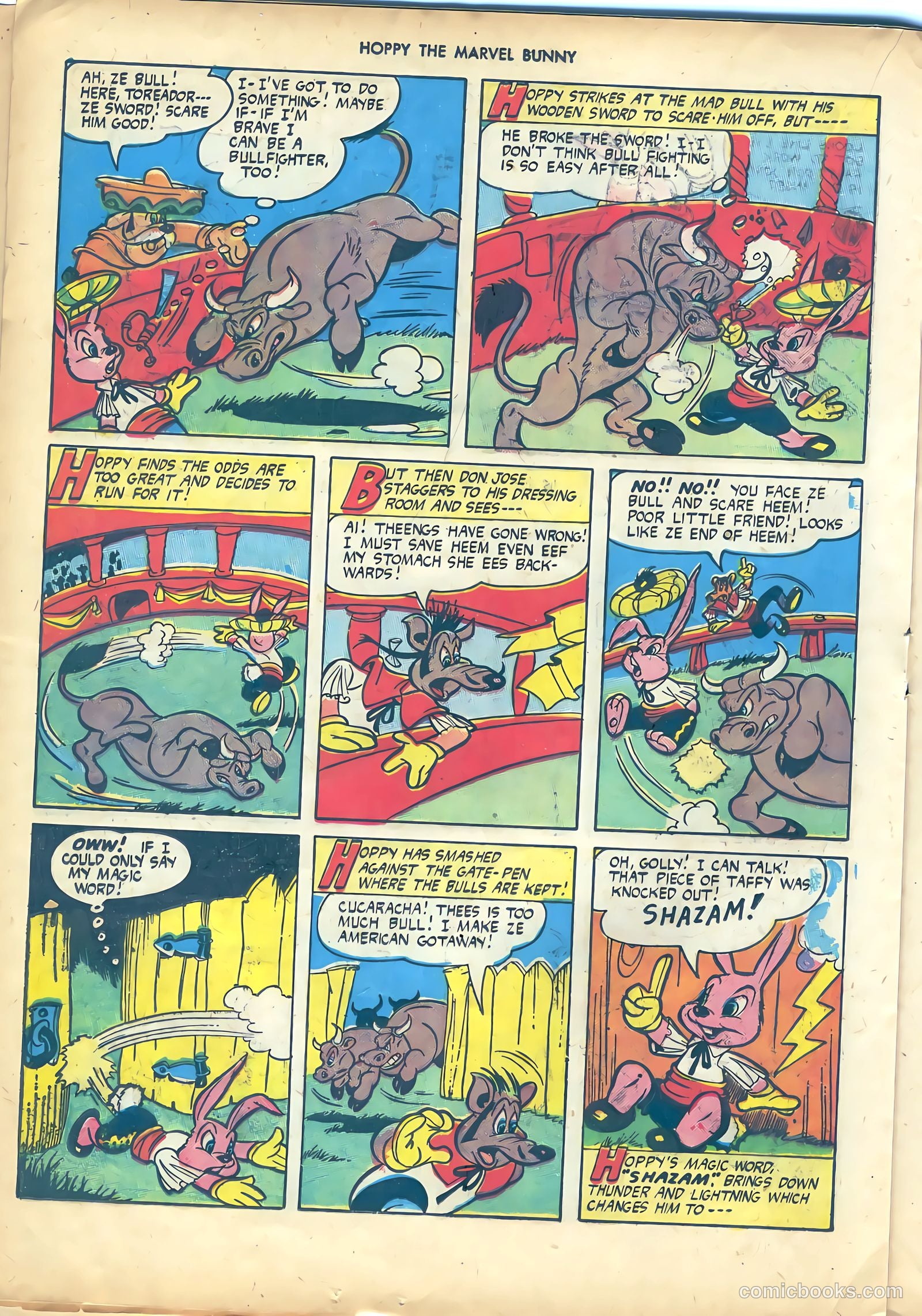 Hoppy the Marvel Bunny #1 (1945) — page 20 of 36