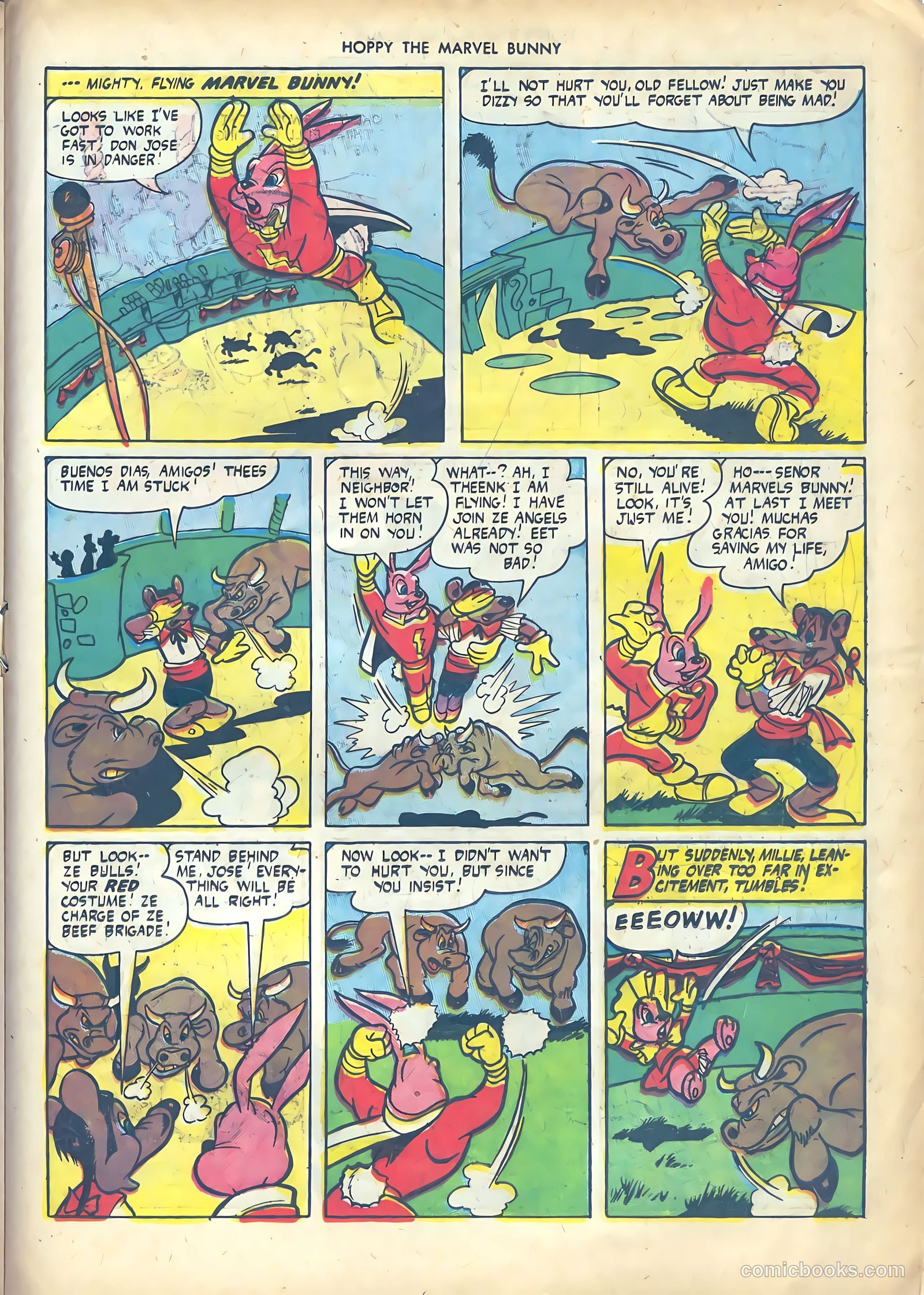 Hoppy the Marvel Bunny #1 (1945) — page 21 of 36