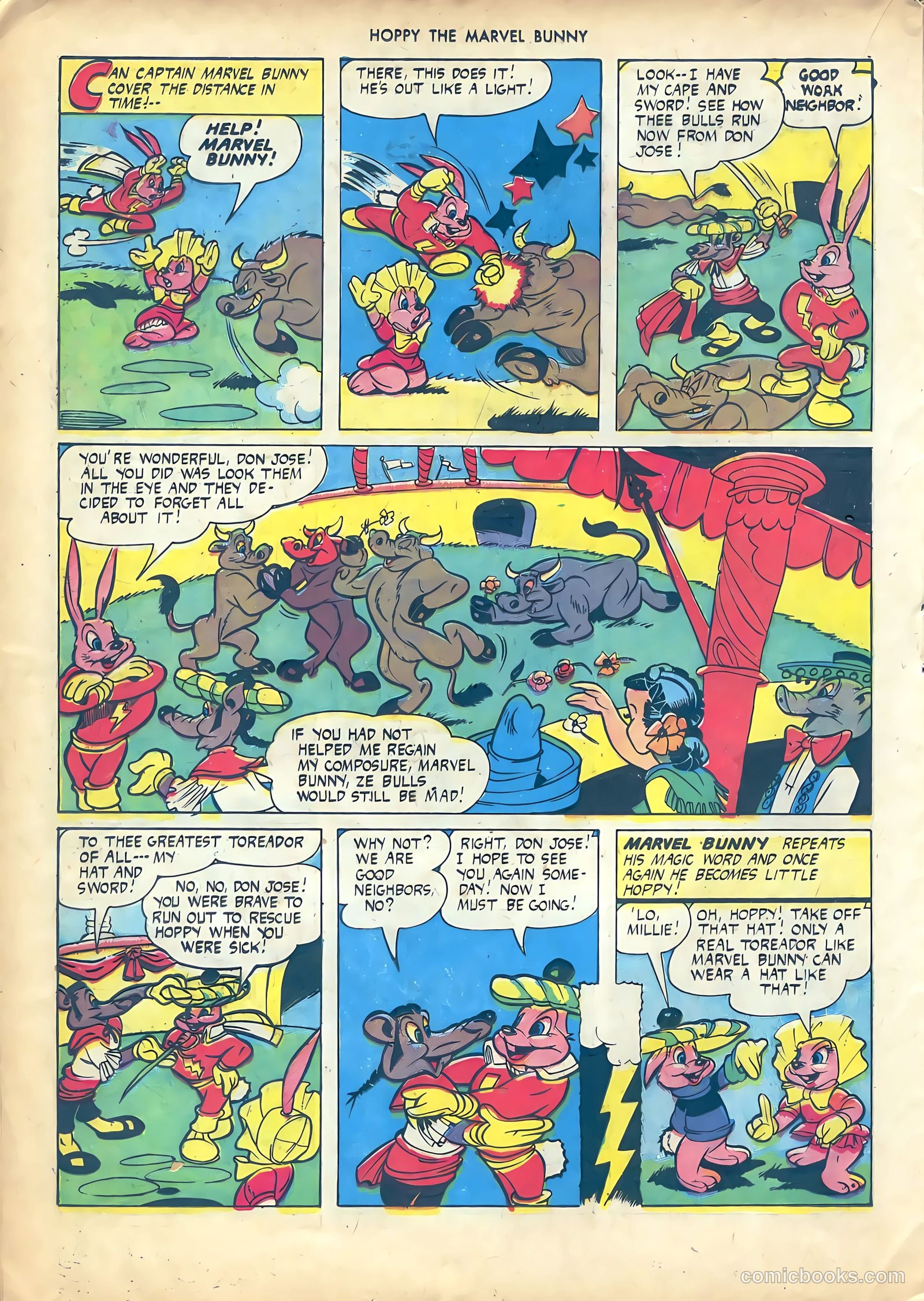 Hoppy the Marvel Bunny #1 (1945) — page 22 of 36