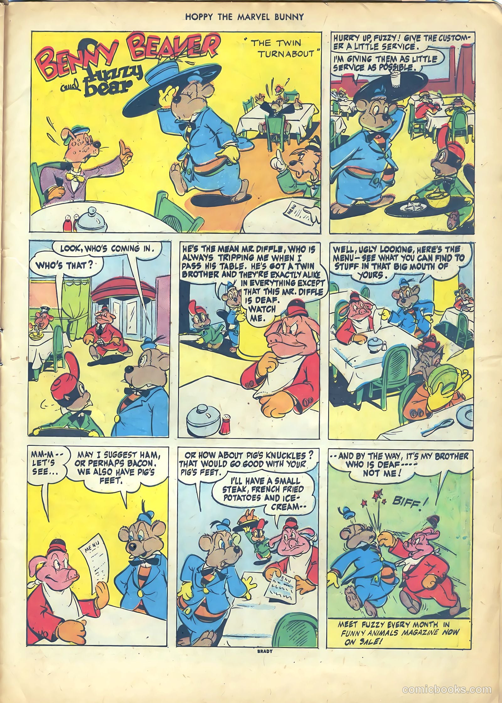 Hoppy the Marvel Bunny #1 (1945) — page 29 of 36
