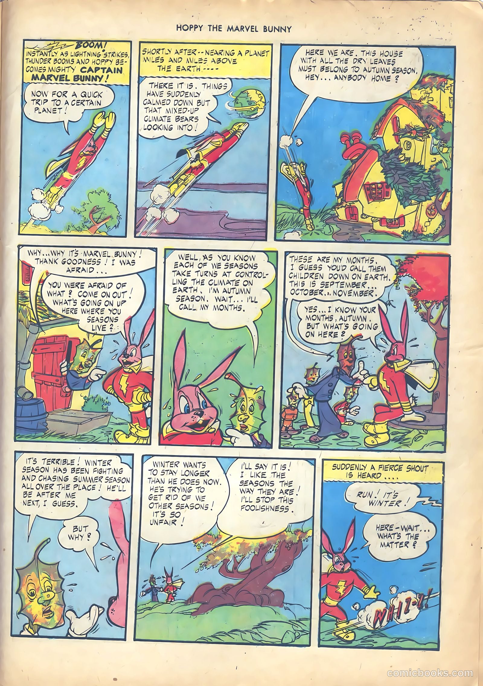 Hoppy the Marvel Bunny #1 (1945) — page 31 of 36
