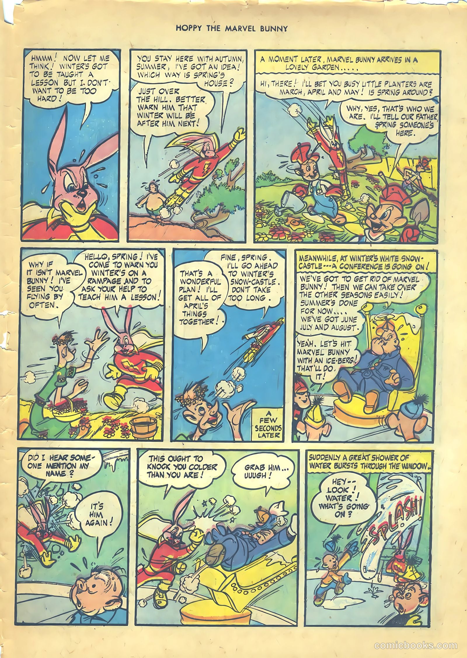 Hoppy the Marvel Bunny #1 (1945) — page 33 of 36