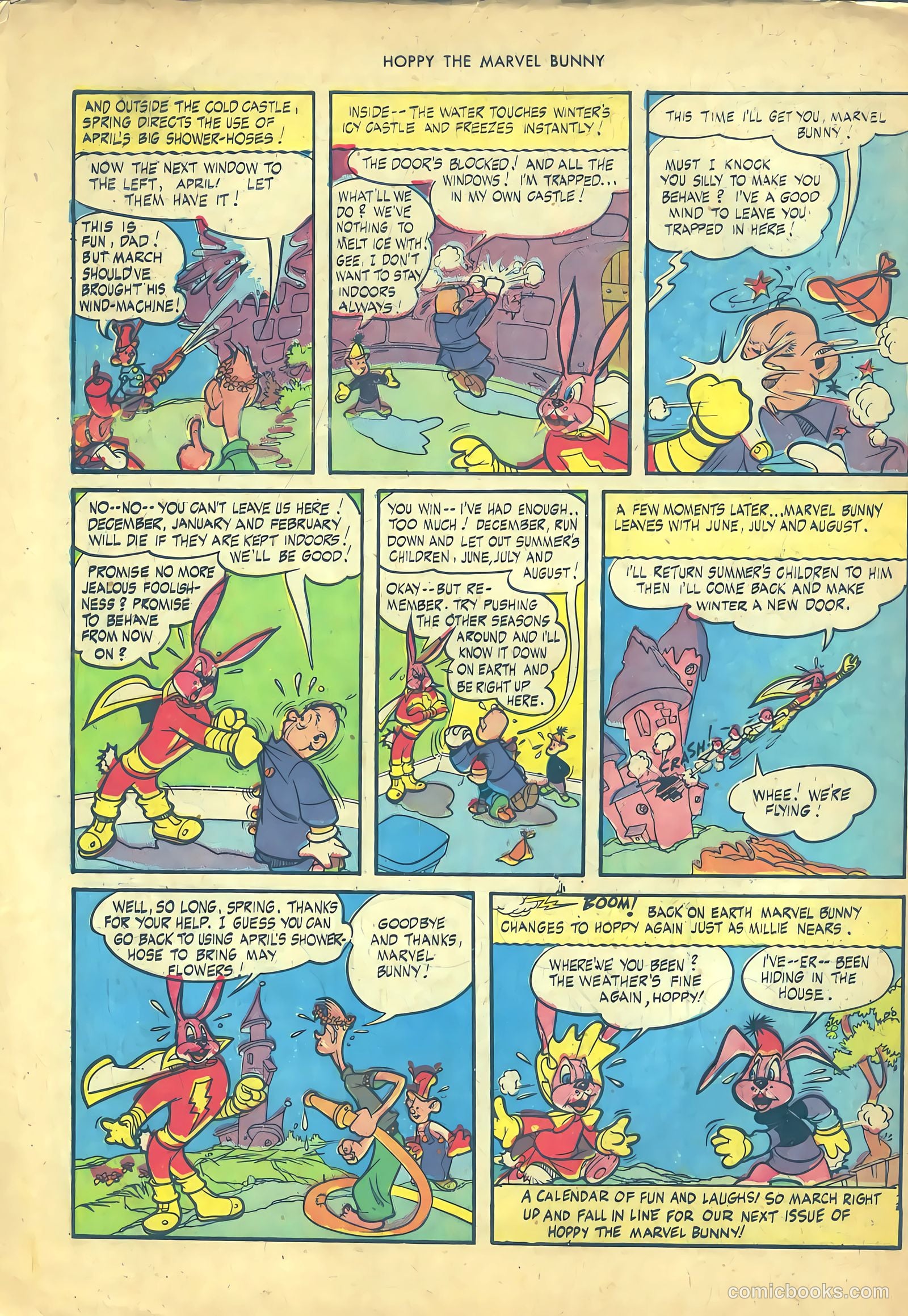 Hoppy the Marvel Bunny #1 (1945) — page 34 of 36