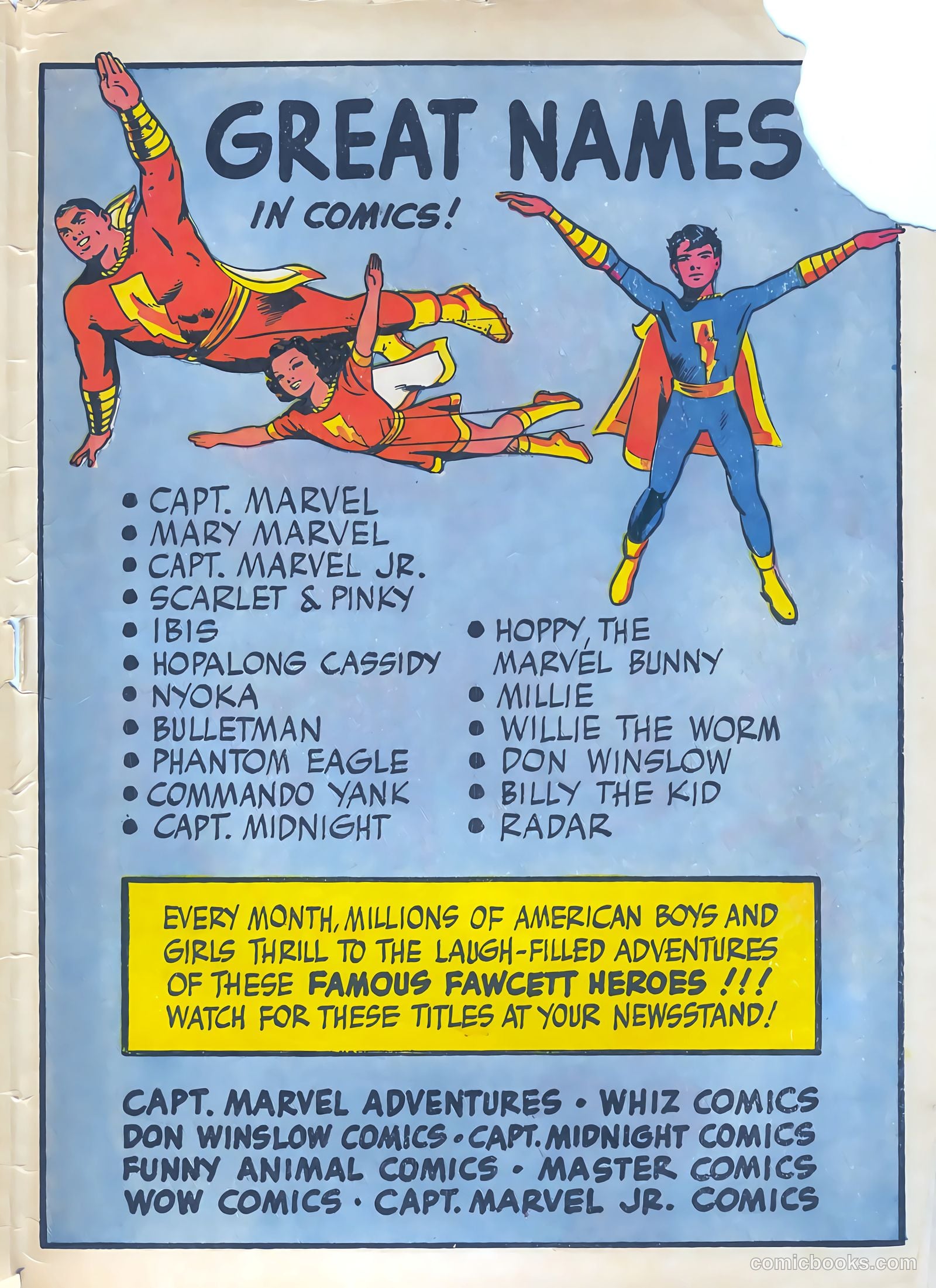 Hoppy the Marvel Bunny #1 (1945) — page 35 of 36