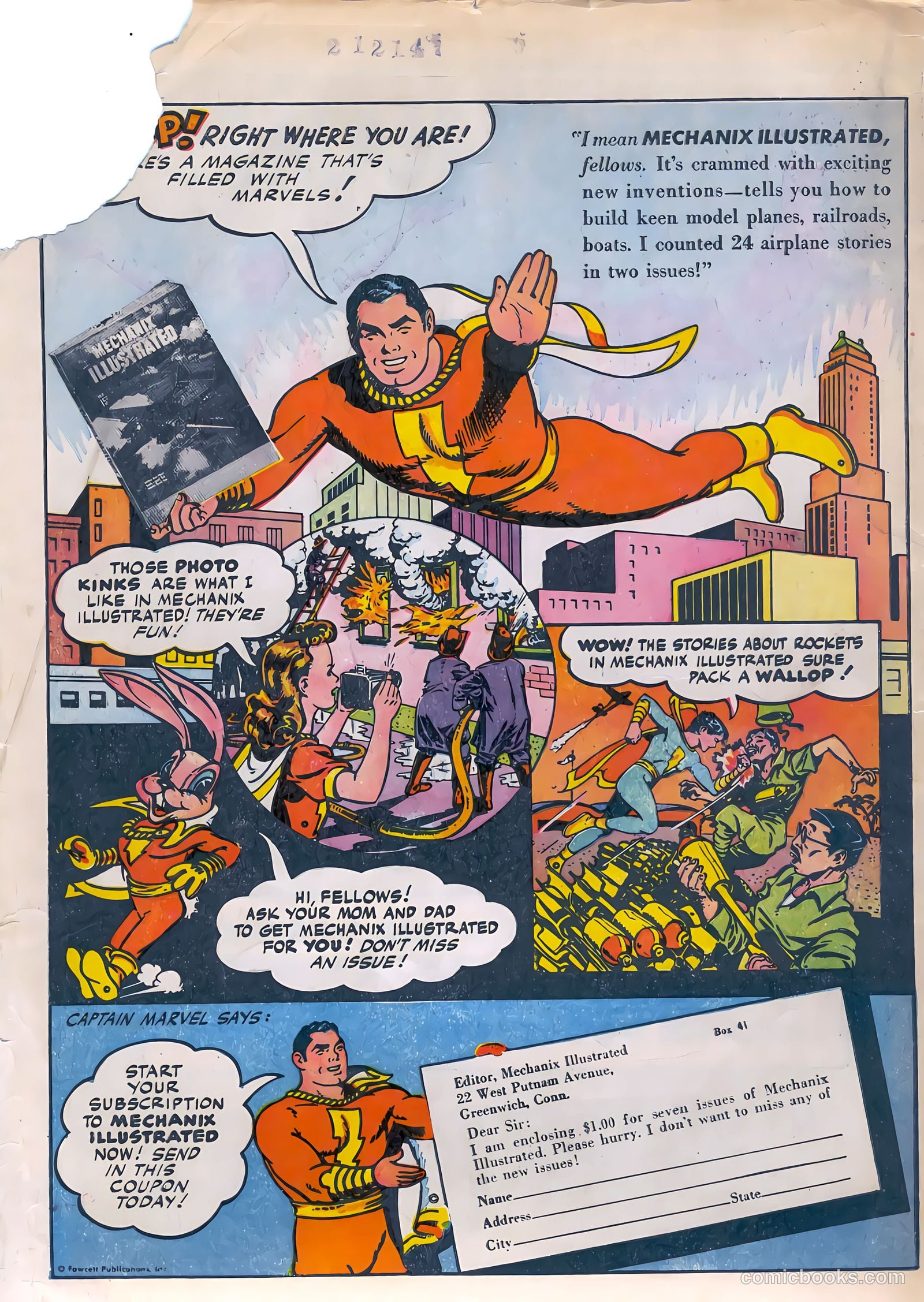 Hoppy the Marvel Bunny #1 (1945) — page 36 of 36