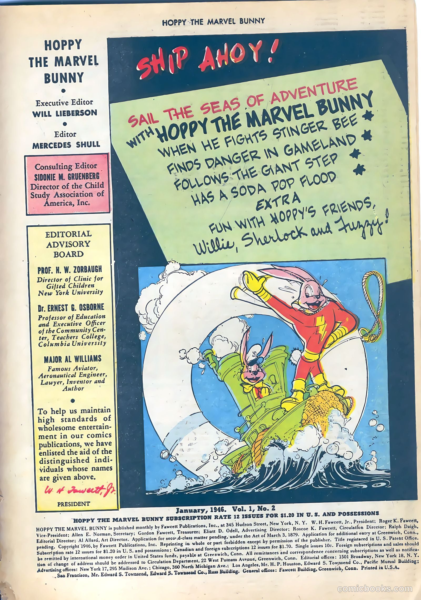 Hoppy the Marvel Bunny #2 (1946) — page 2 of 36