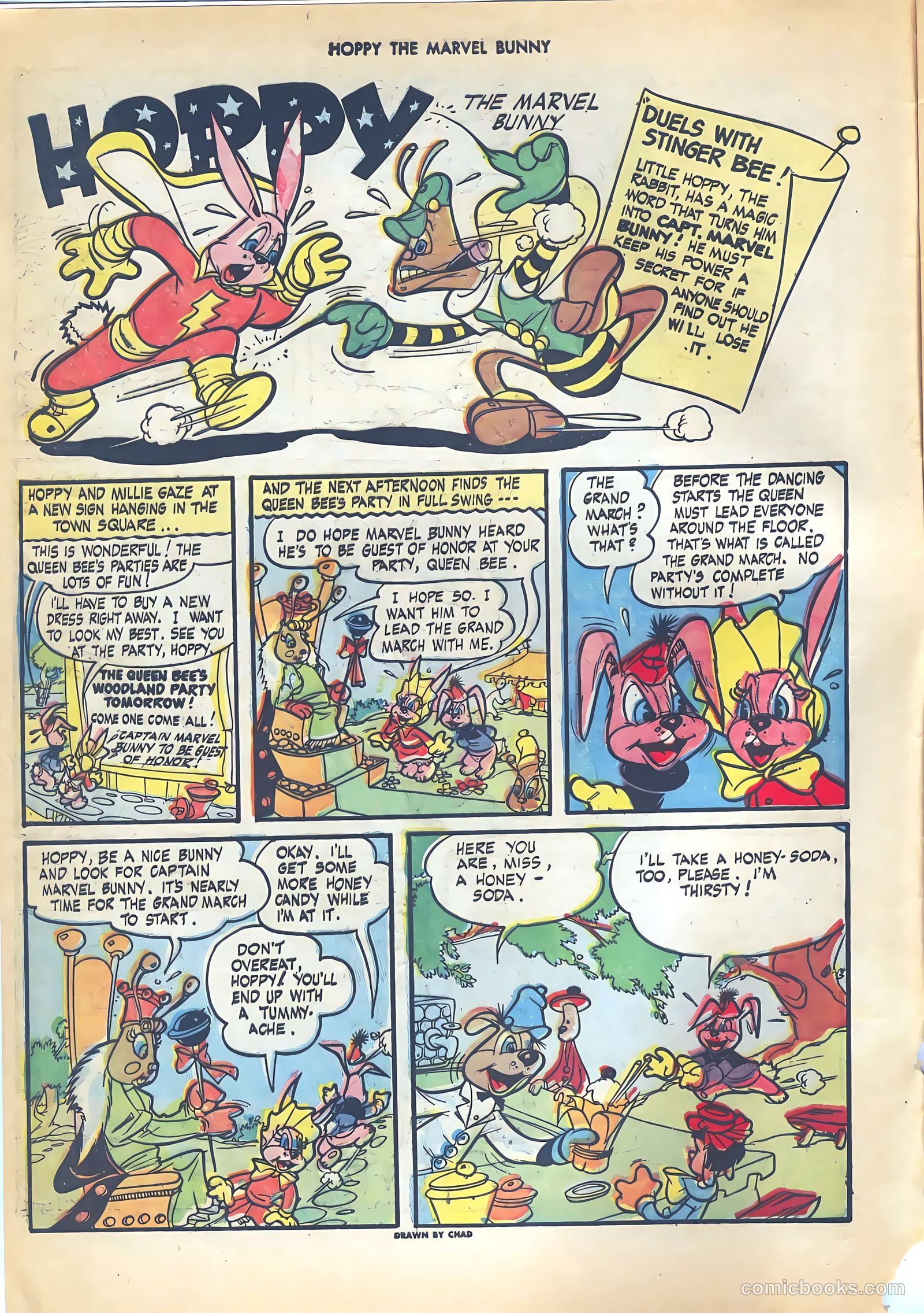 Hoppy the Marvel Bunny #2 (1946) — page 3 of 36