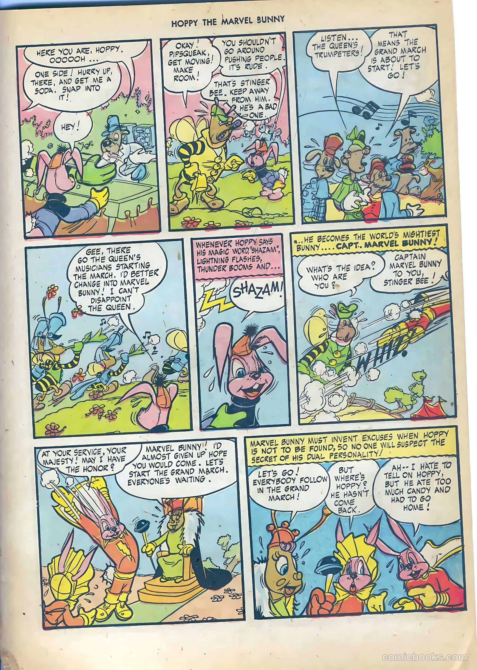 Hoppy the Marvel Bunny #2 (1946) — page 4 of 36