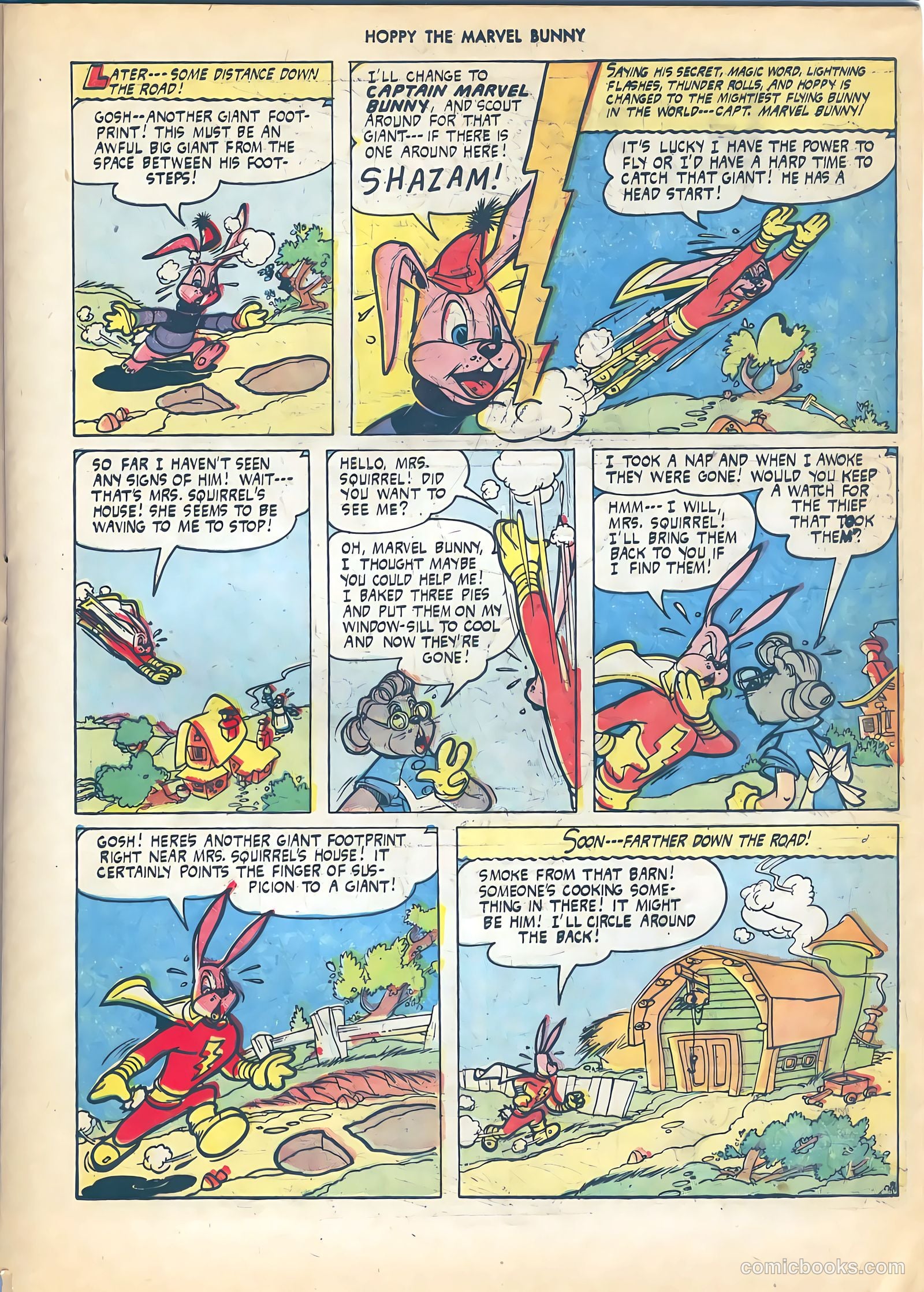 Hoppy the Marvel Bunny #2 (1946) — page 16 of 36