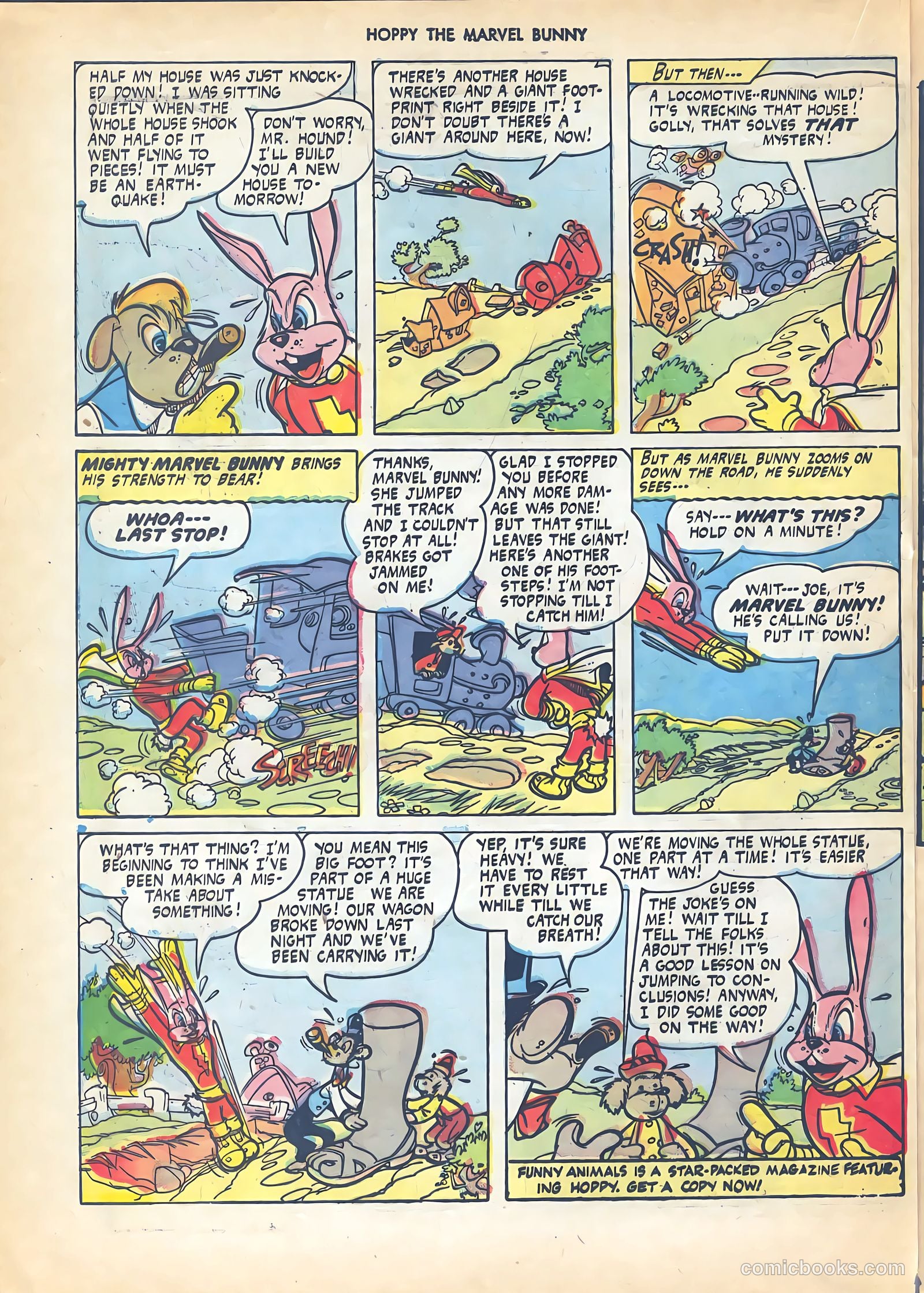 Hoppy the Marvel Bunny #2 (1946) — page 19 of 36