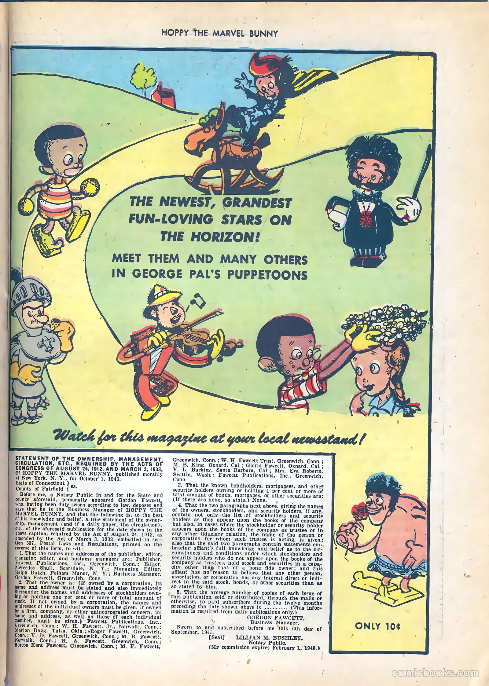 Hoppy the Marvel Bunny #2 (1946) — page 20 of 36