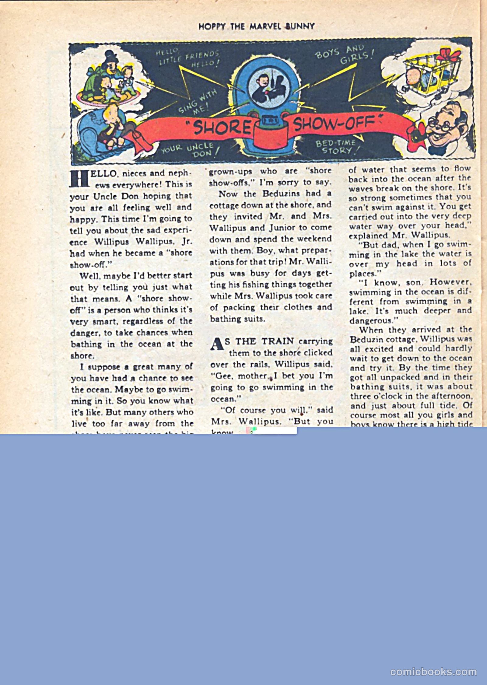 Hoppy the Marvel Bunny #2 (1946) — page 21 of 36