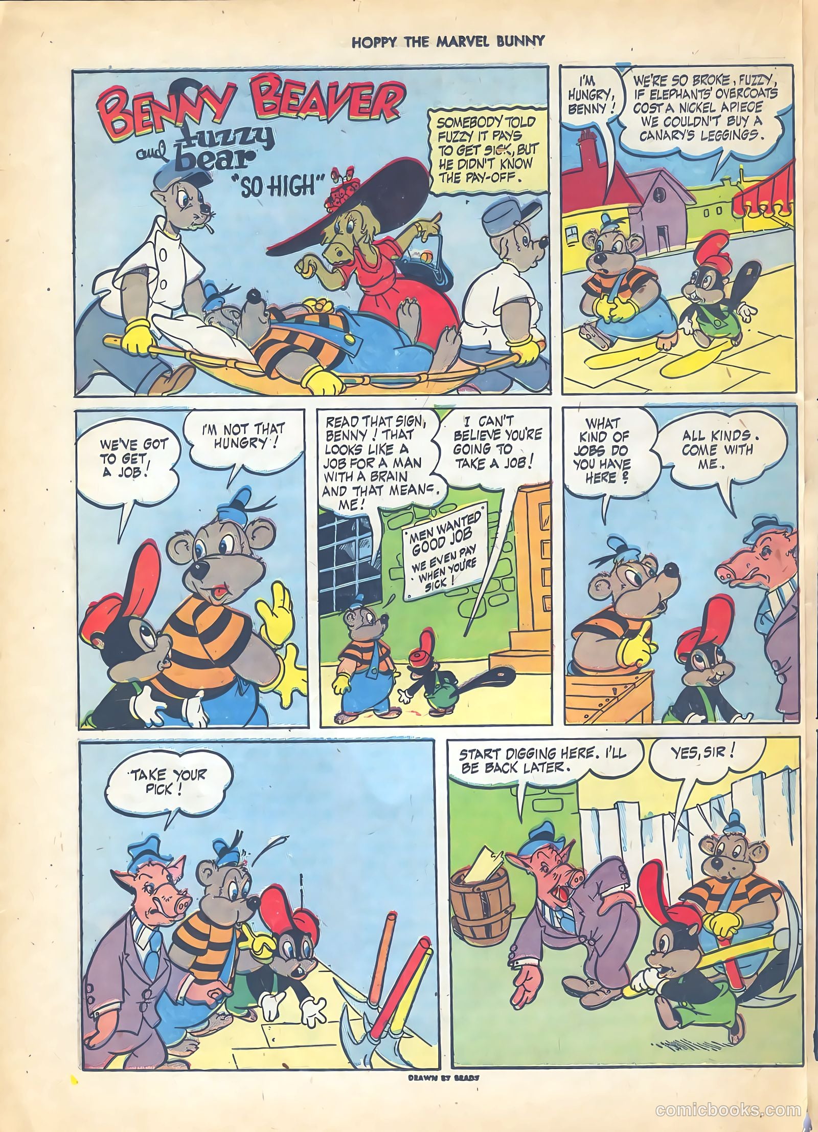 Hoppy the Marvel Bunny #2 (1946) — page 23 of 36