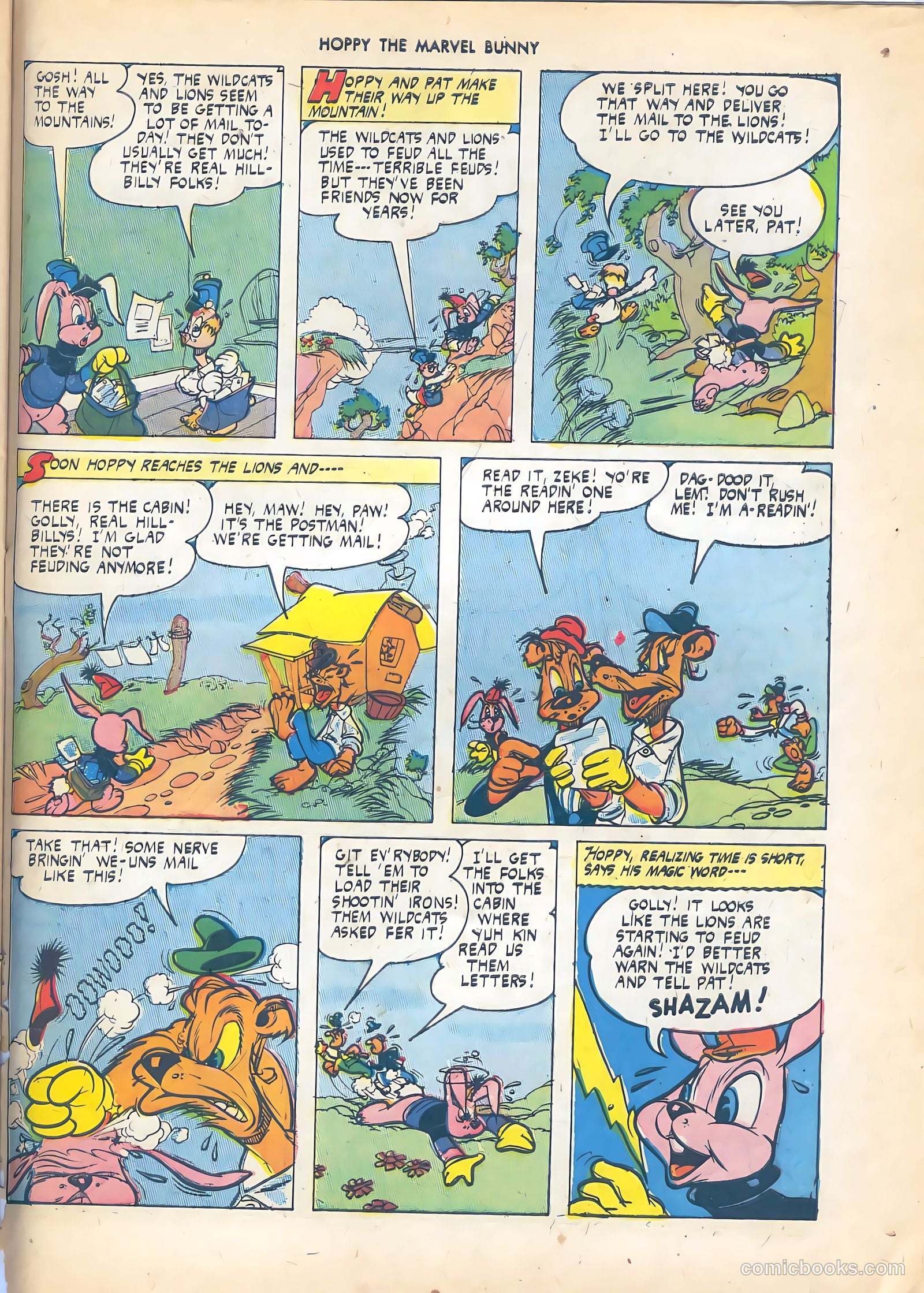 Hoppy the Marvel Bunny #2 (1946) — page 30 of 36
