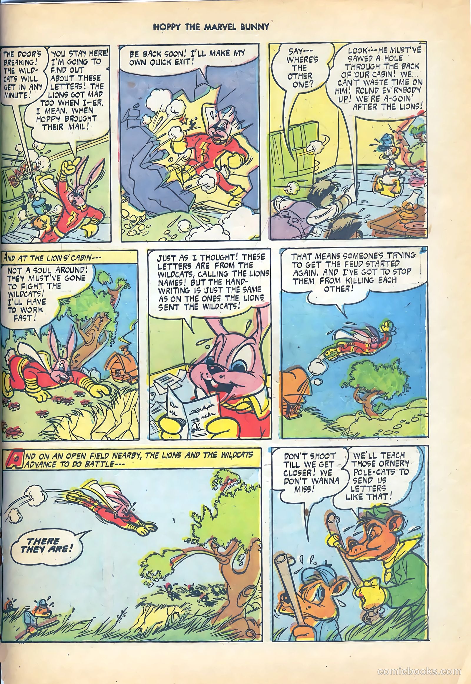 Hoppy the Marvel Bunny #2 (1946) — page 32 of 36