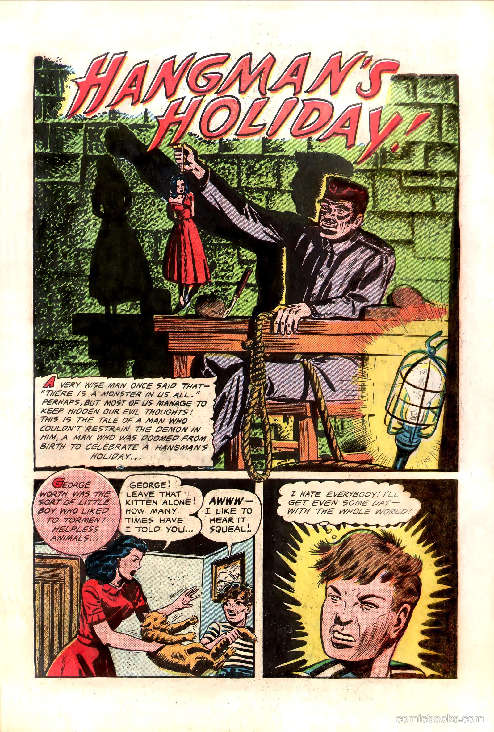 Horrific #1 (1952) — page 3 of 36