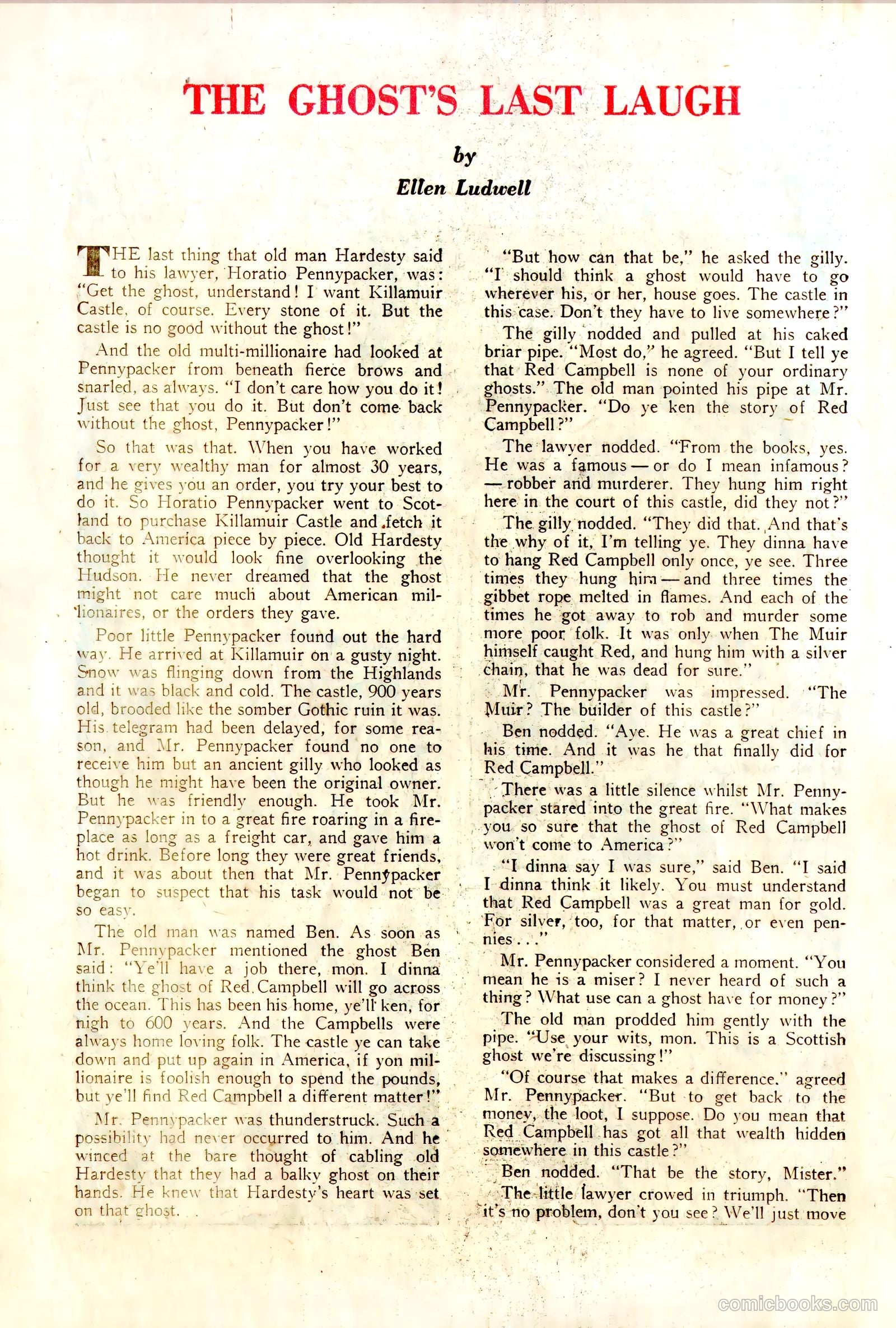 Horrific #1 (1952) — page 18 of 36