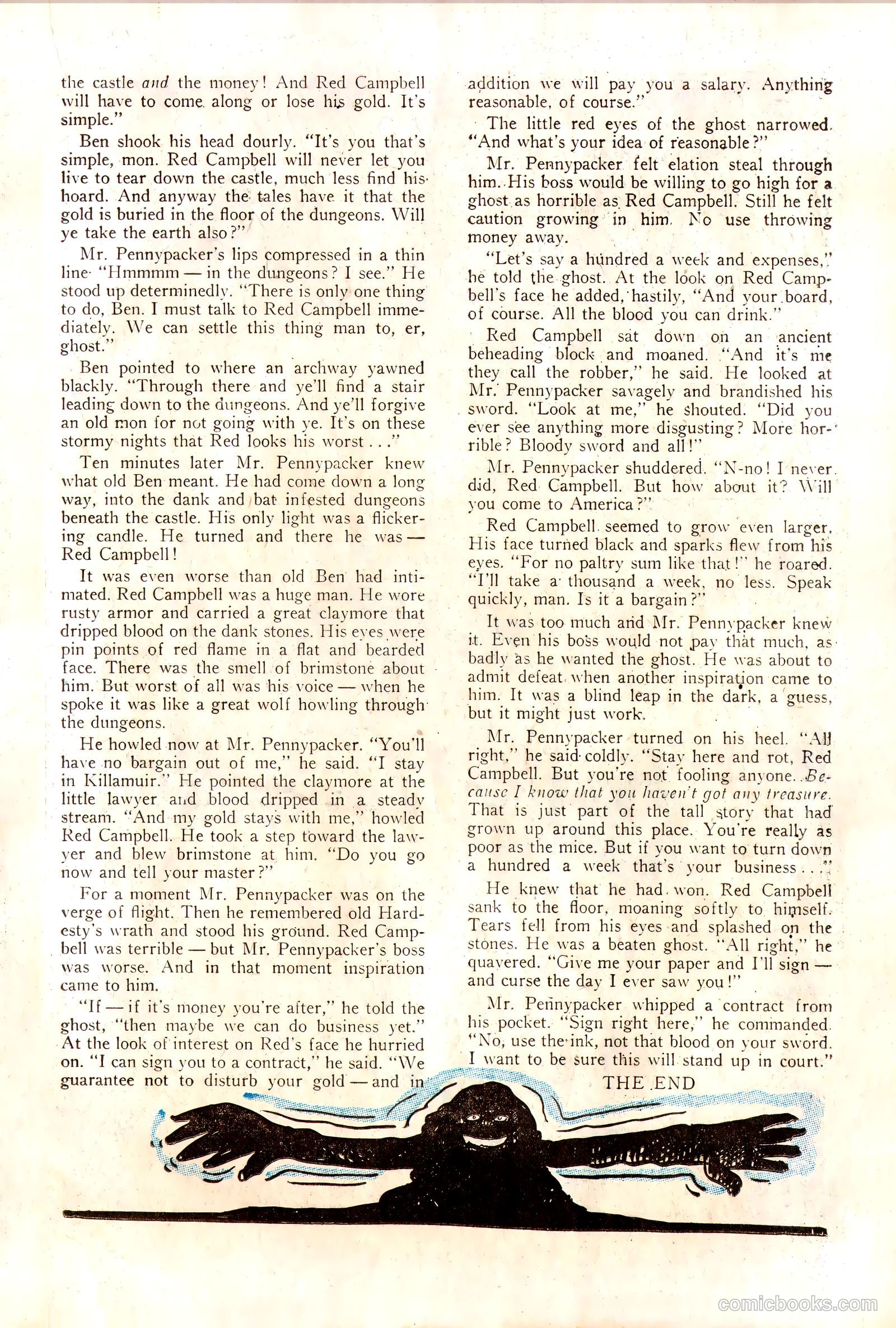 Horrific #1 (1952) — page 19 of 36