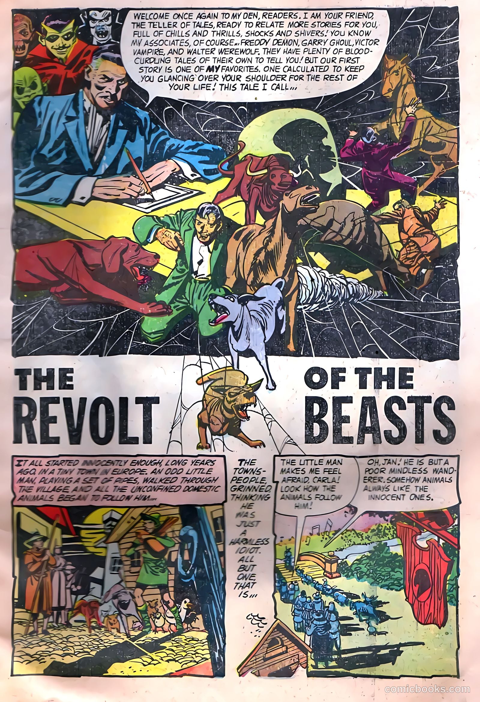 Horrific #10 (1954) — page 3 of 36