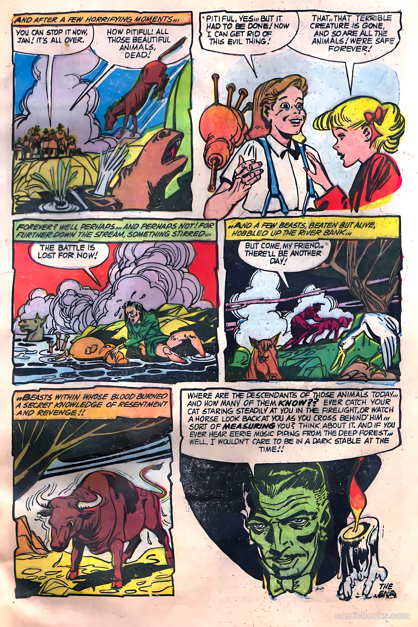 Horrific #10 (1954) — page 9 of 36