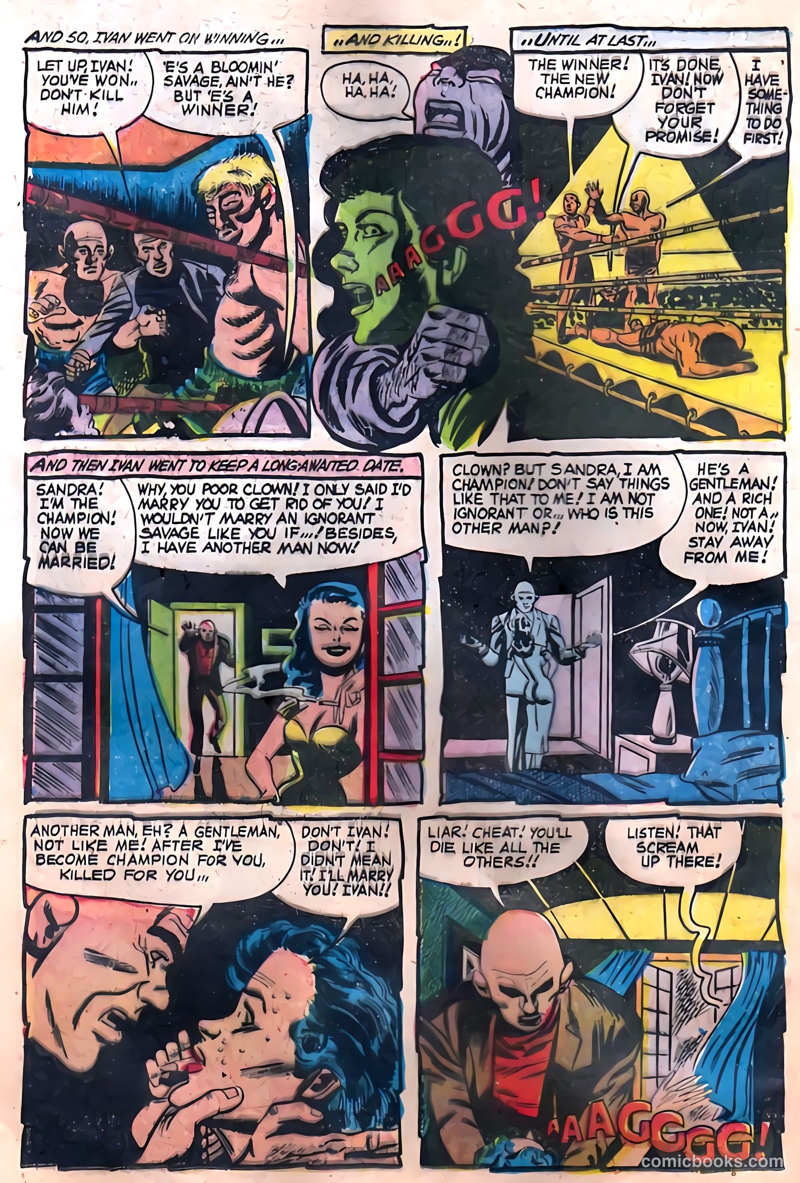 Horrific #10 (1954) — page 16 of 36