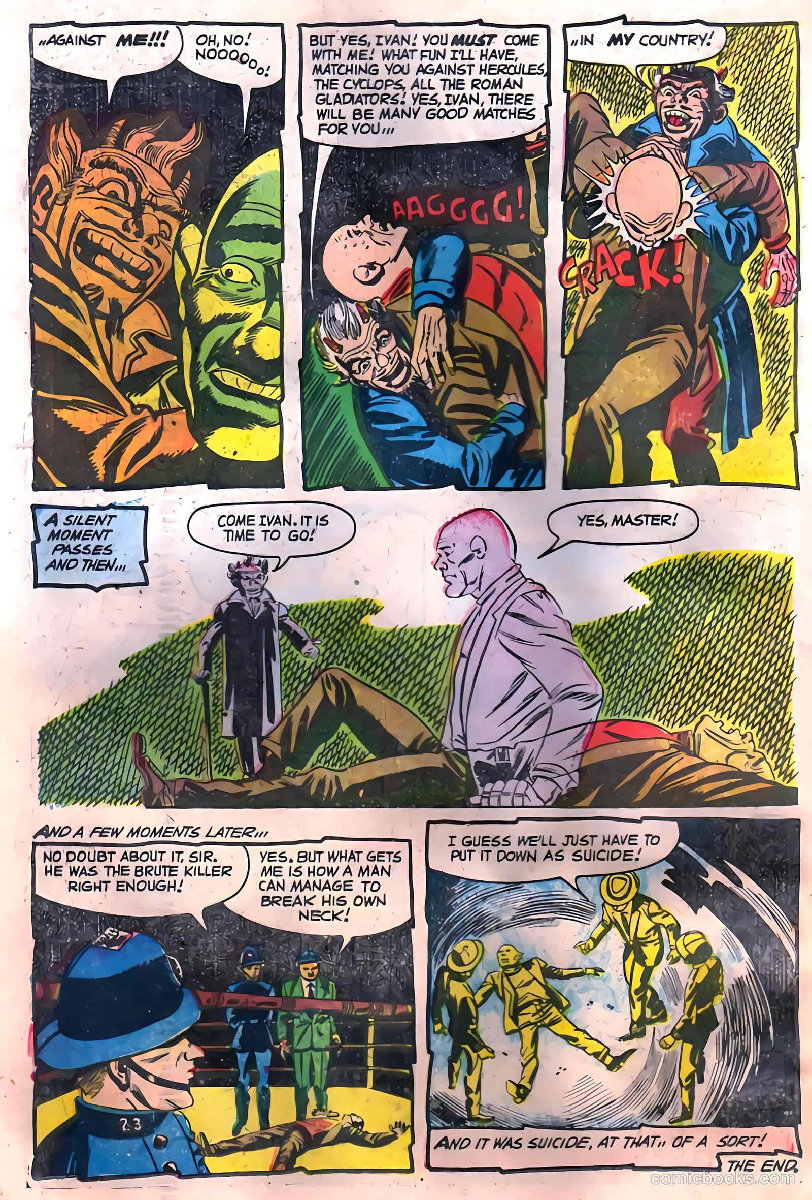 Horrific #10 (1954) — page 18 of 36