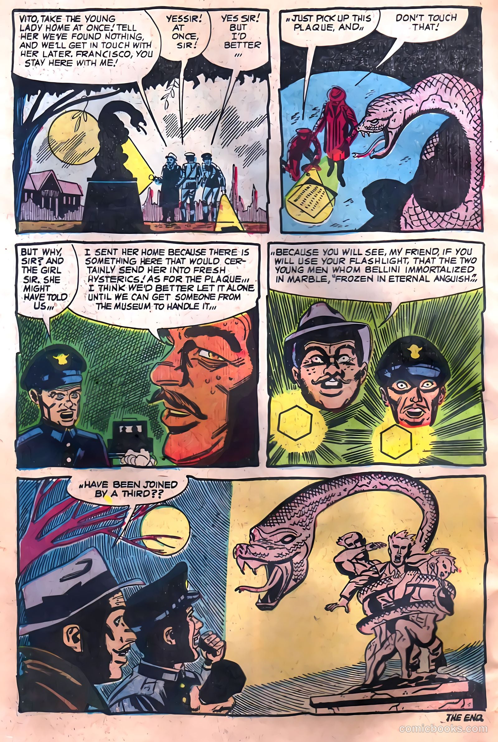 Horrific #10 (1954) — page 34 of 36