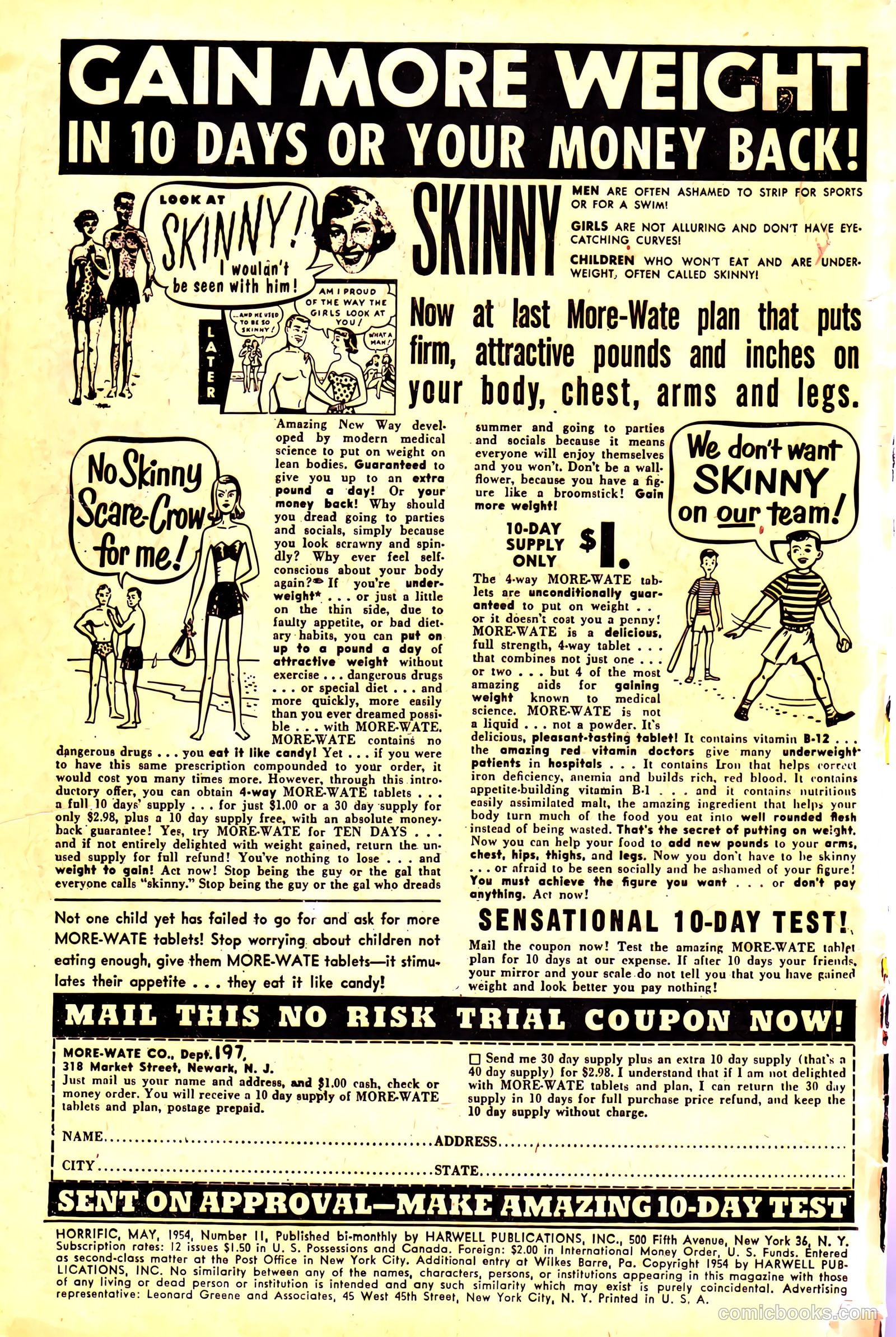Horrific #11 (1954) — page 2 of 36