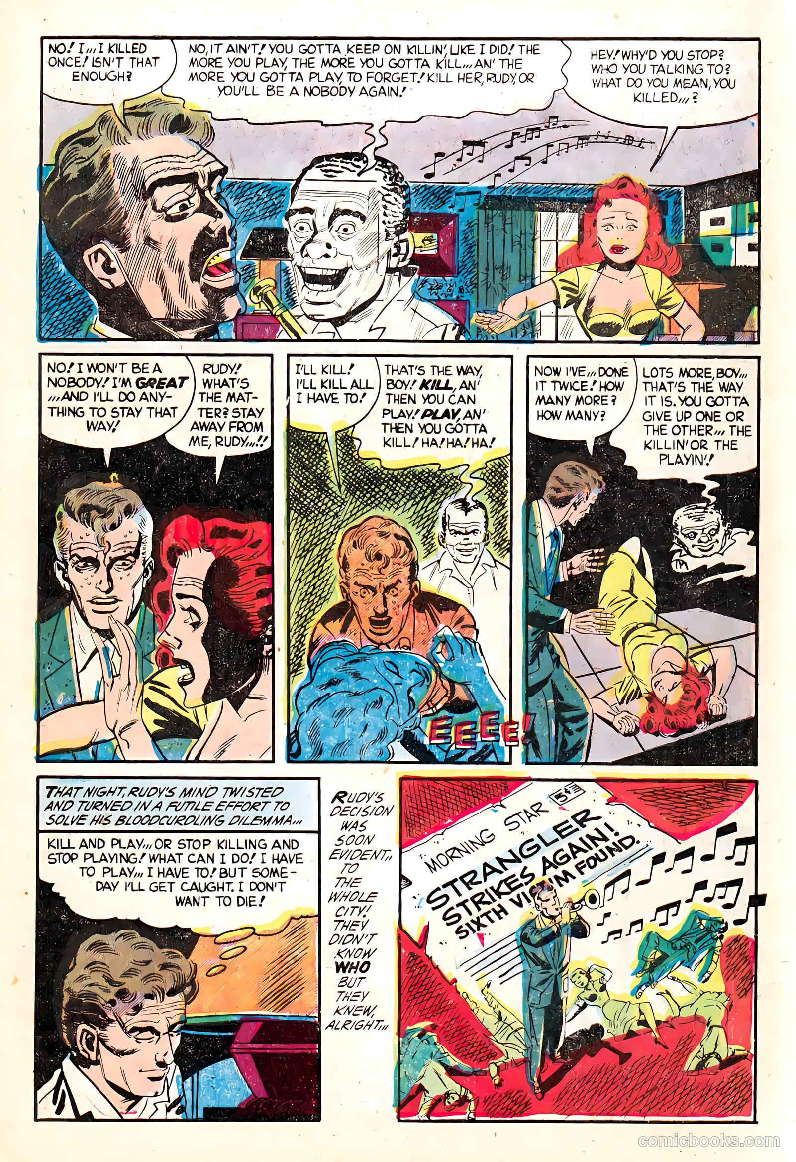 Horrific #11 (1954) — page 7 of 36